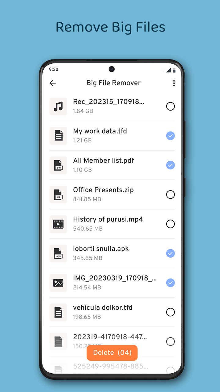 اسکرین شات برنامه File Recover : Photo Recovery 8