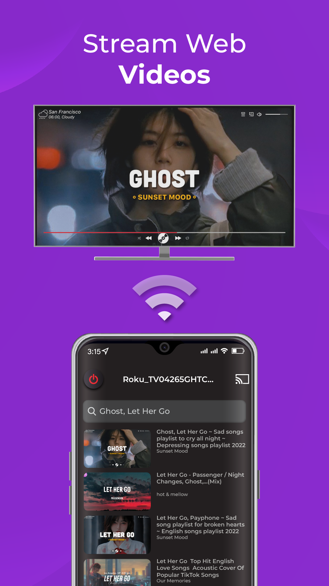 اسکرین شات 6 برنامه Remote Control for RokuTV