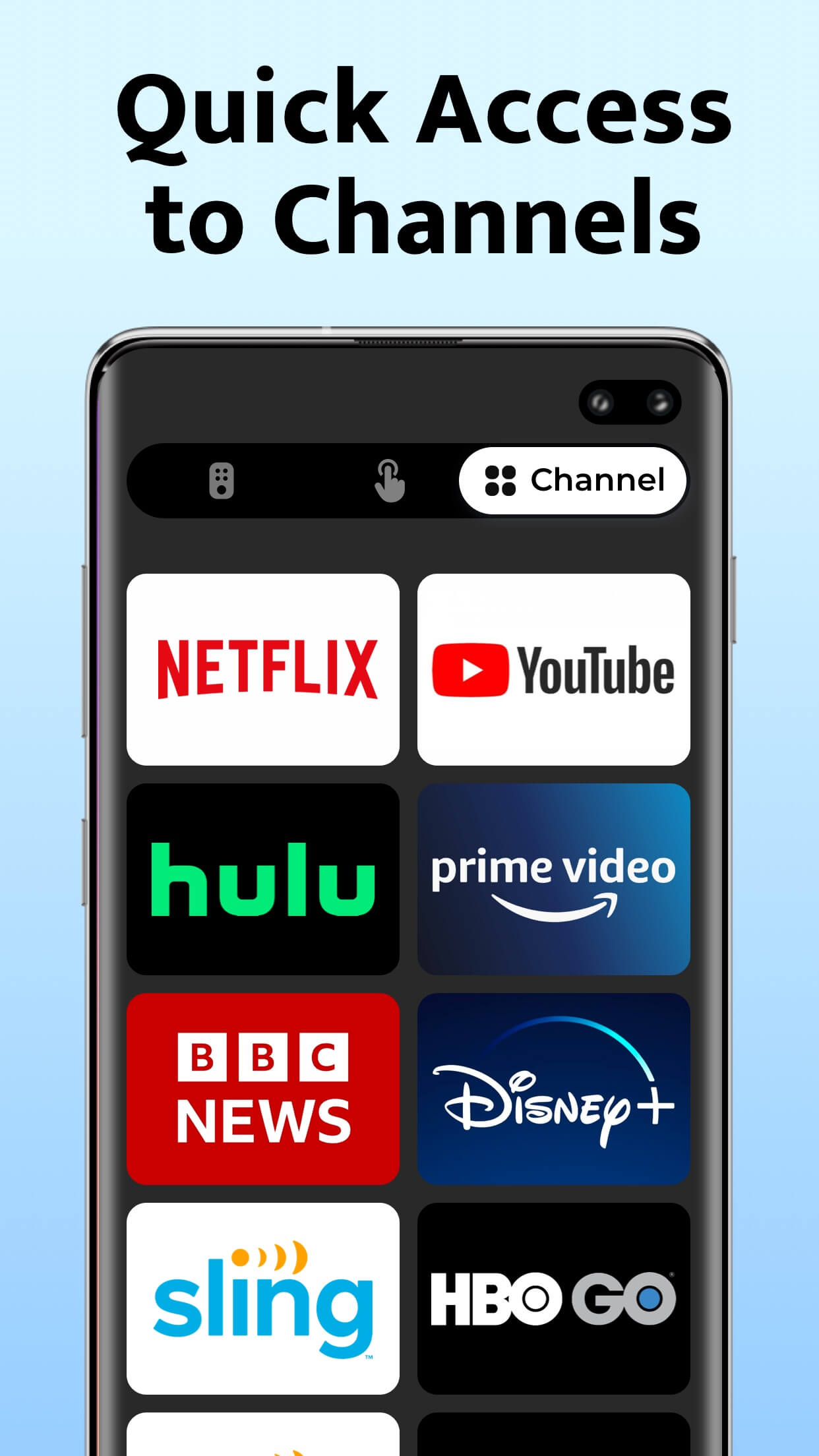 اسکرین شات 4 برنامه Remote Control for TV - All TV