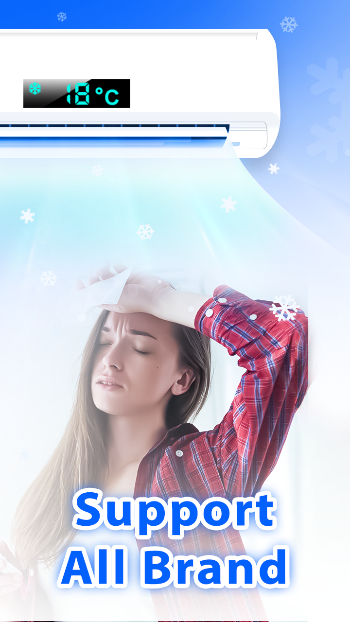 اسکرین شات 2 برنامه Universal AC remote control