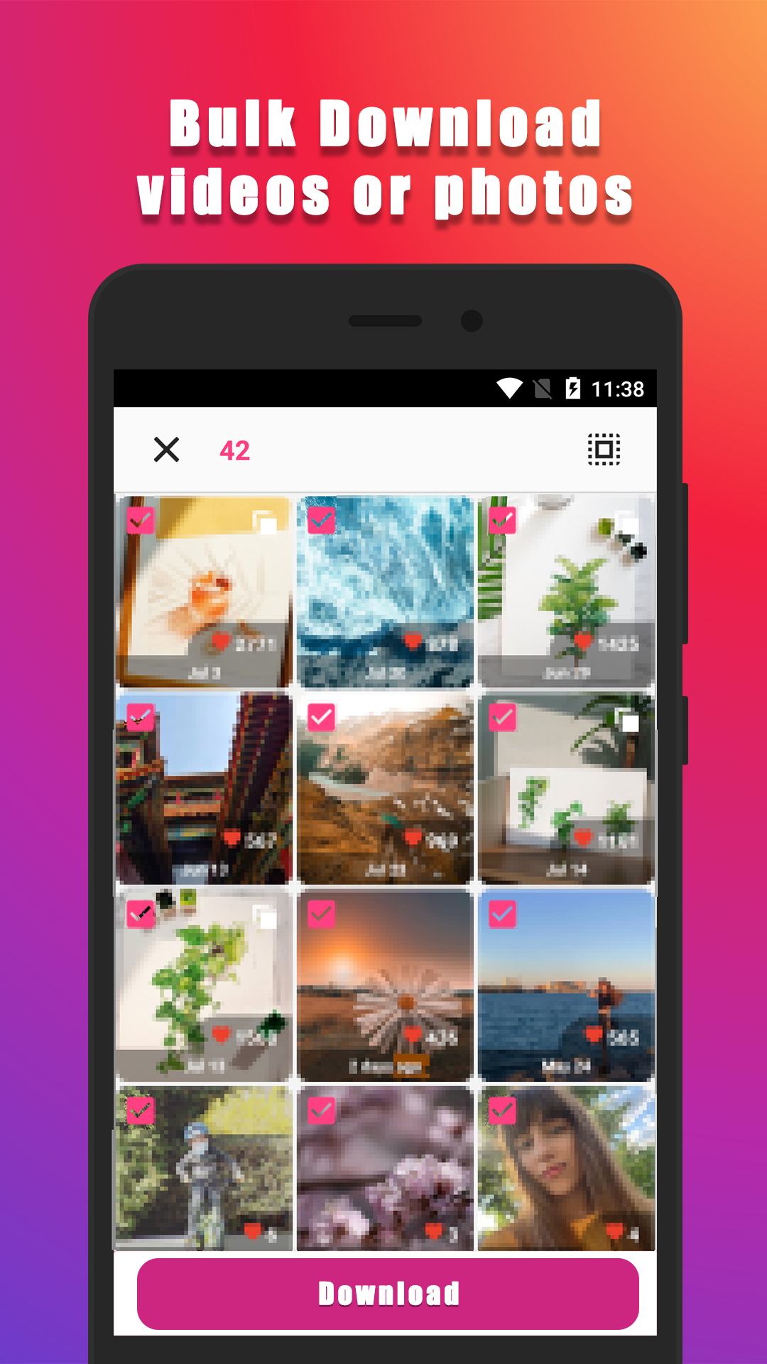 اسکرین شات 3 برنامه Video Downloader for Instagram