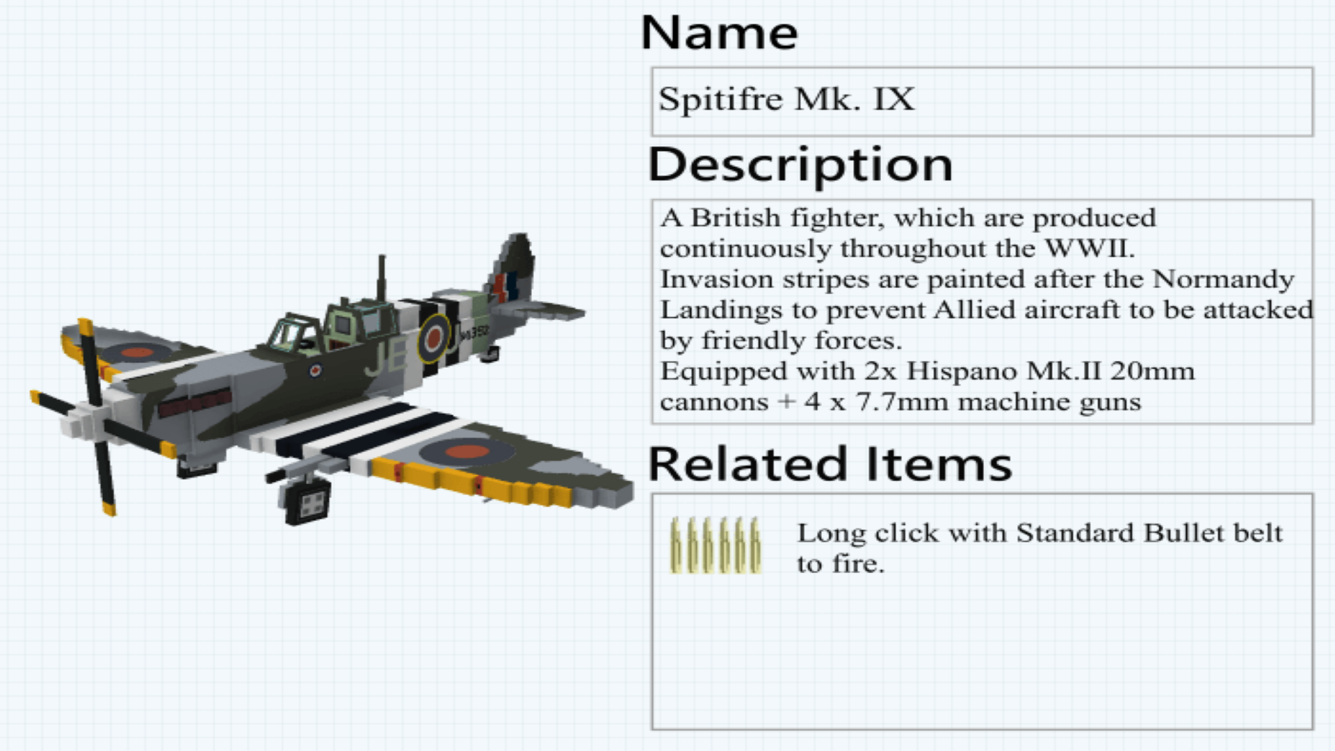 اسکرین شات 4 برنامه MCPE Aircraft & Tanks Mod