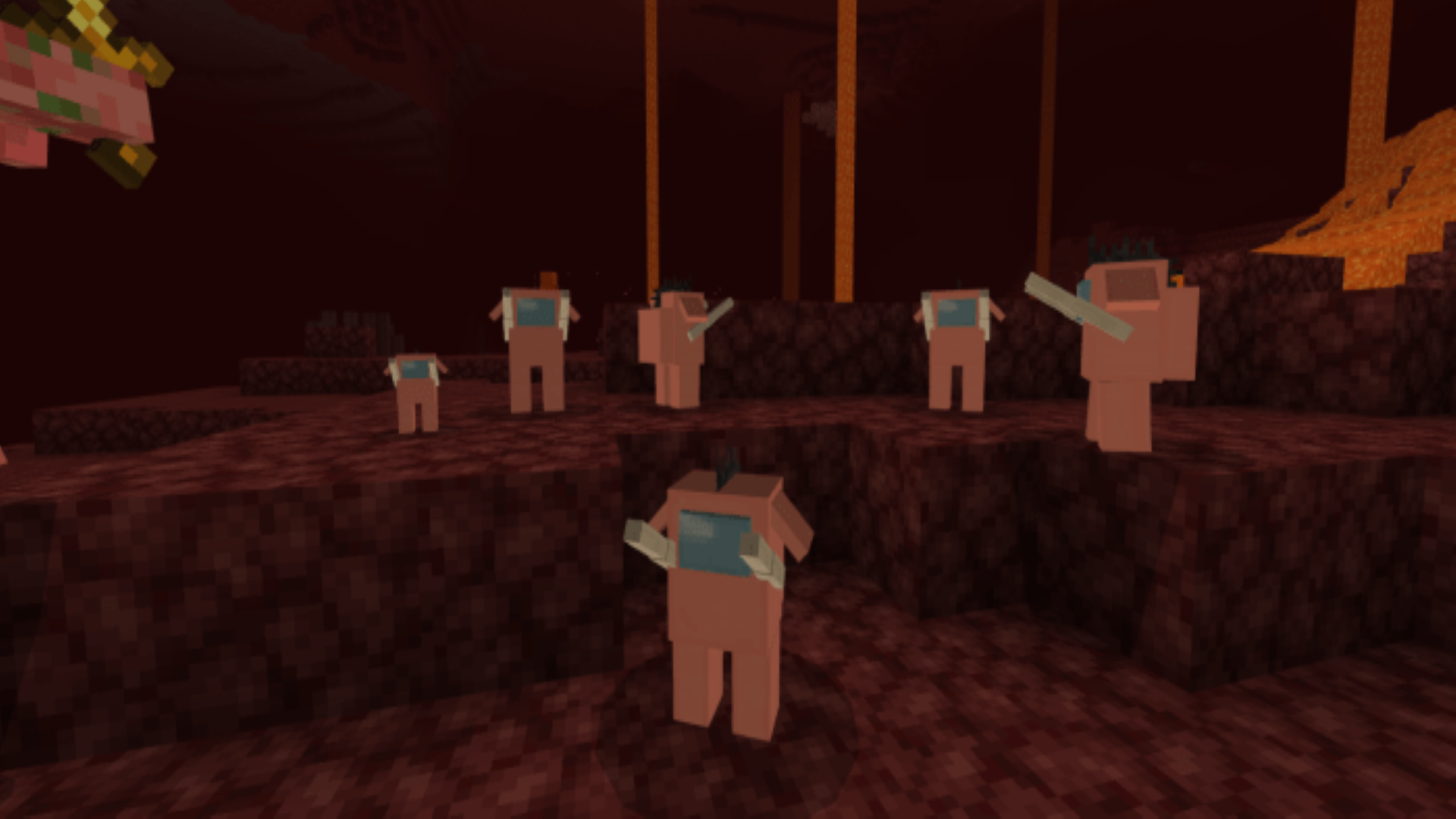 اسکرین شات 1 برنامه MCPE Among Mod