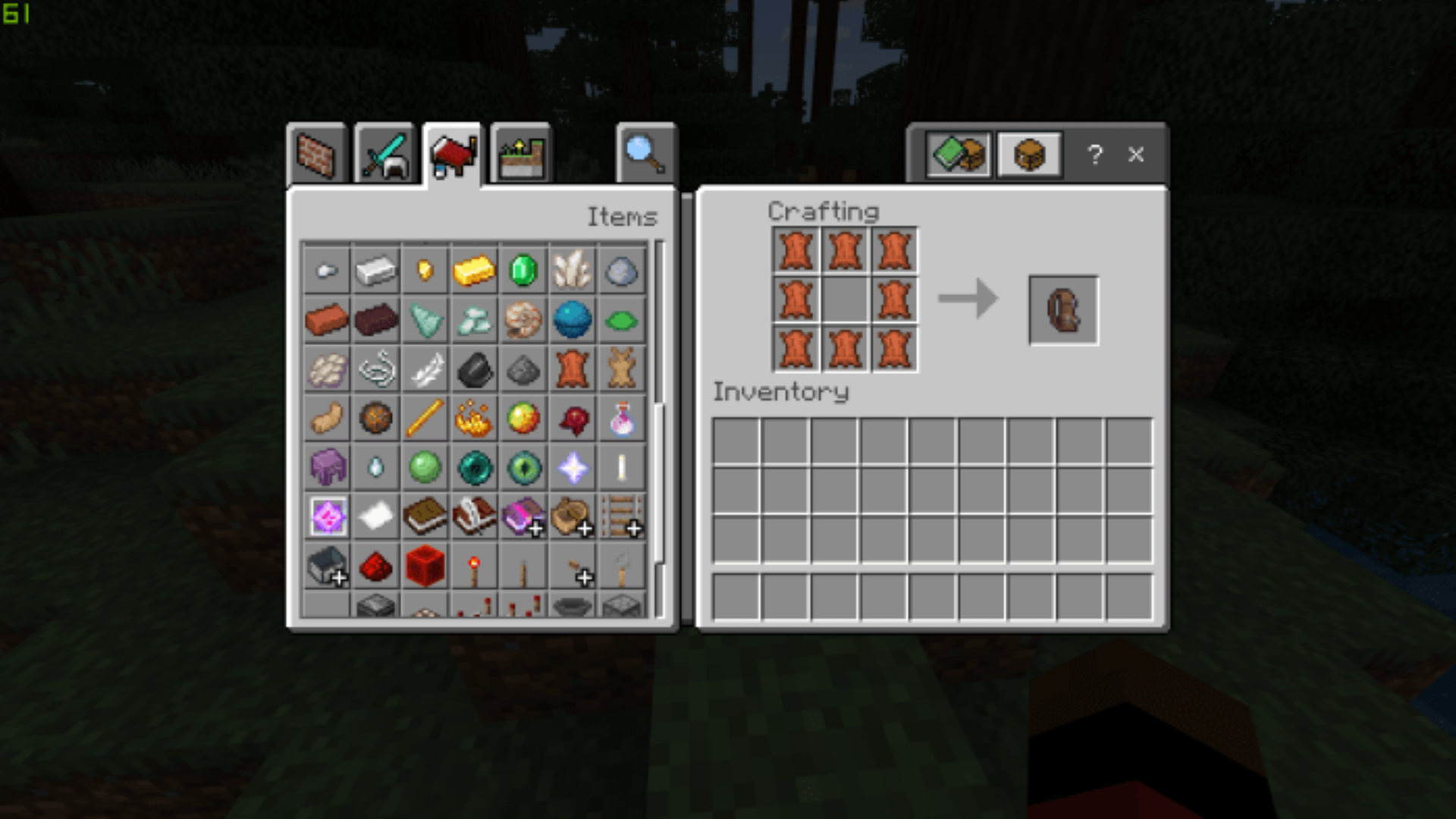 اسکرین شات 3 برنامه MCPE Backpacks Mod