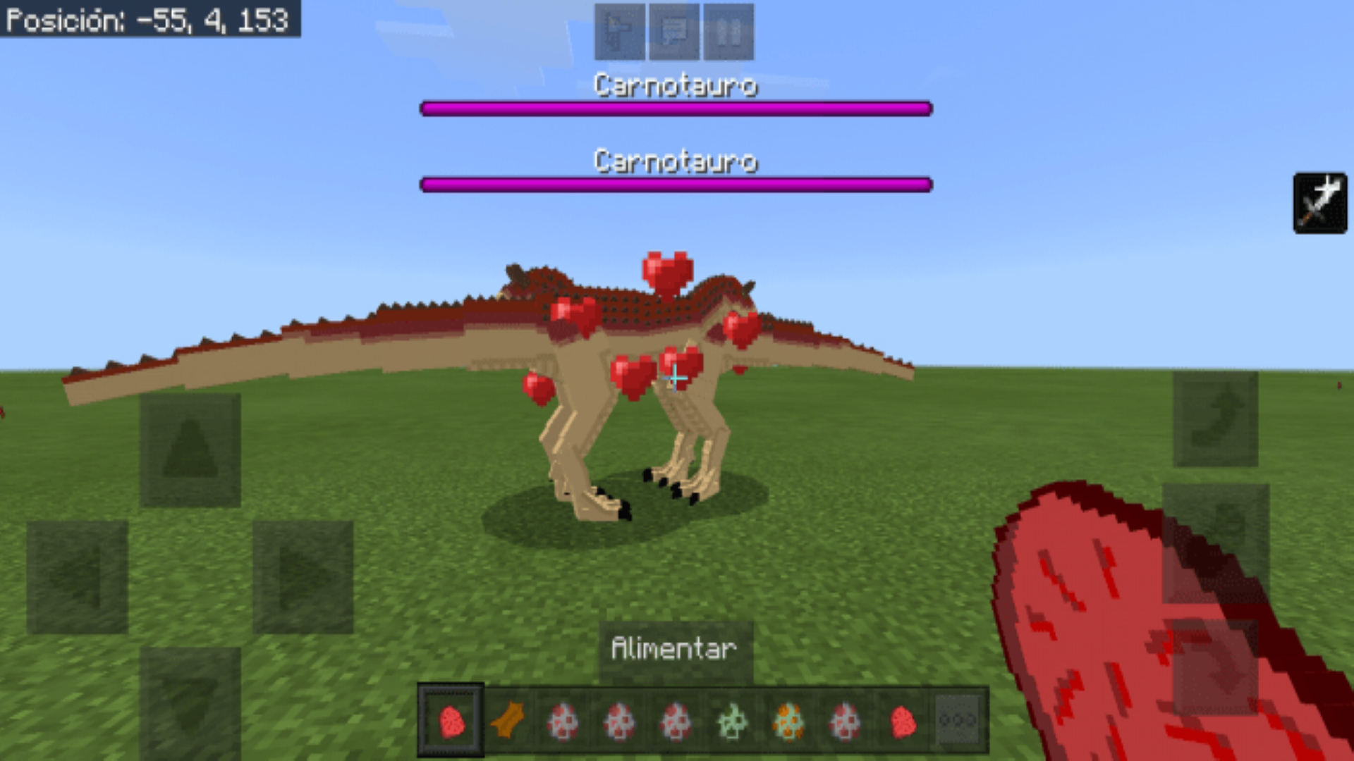 اسکرین شات 4 برنامه Prehistoric Mod MCPE