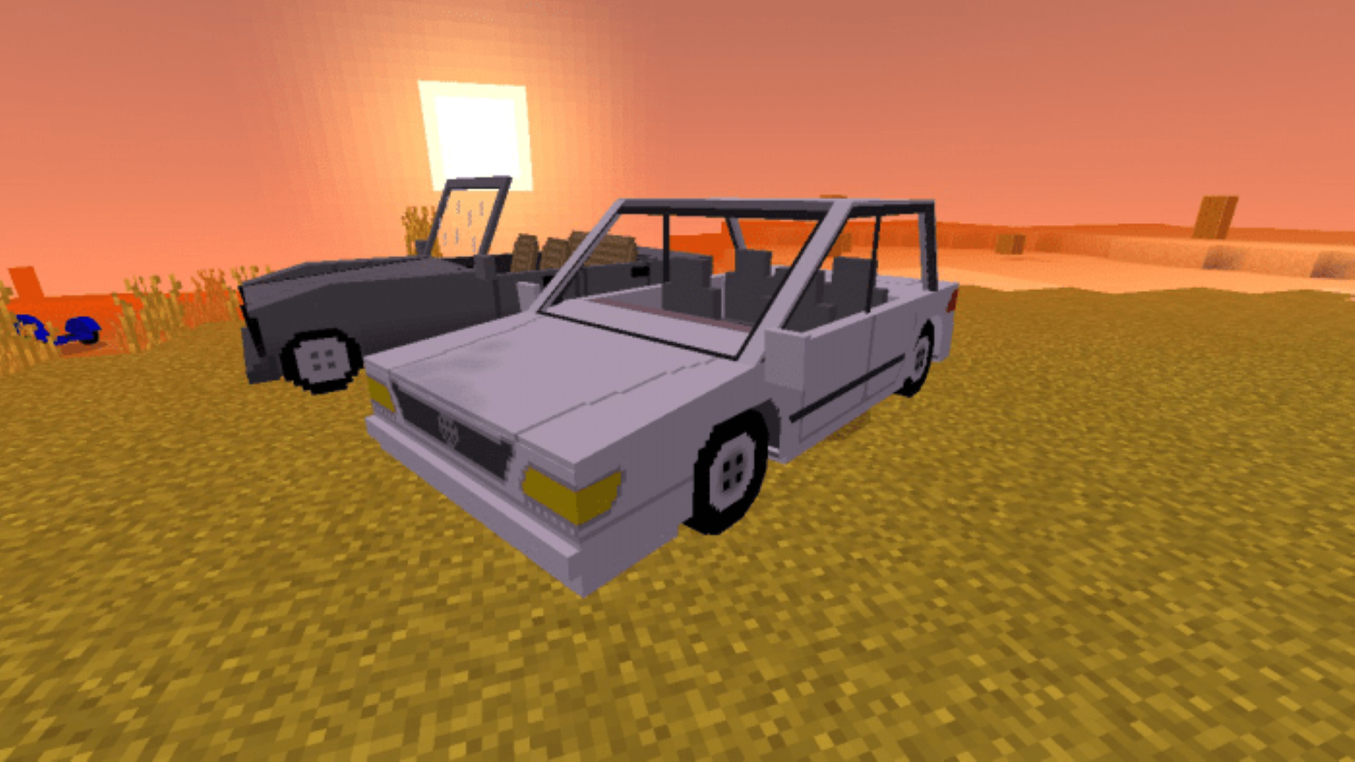 اسکرین شات 7 برنامه MCPE Simple Vehicles Car Mod