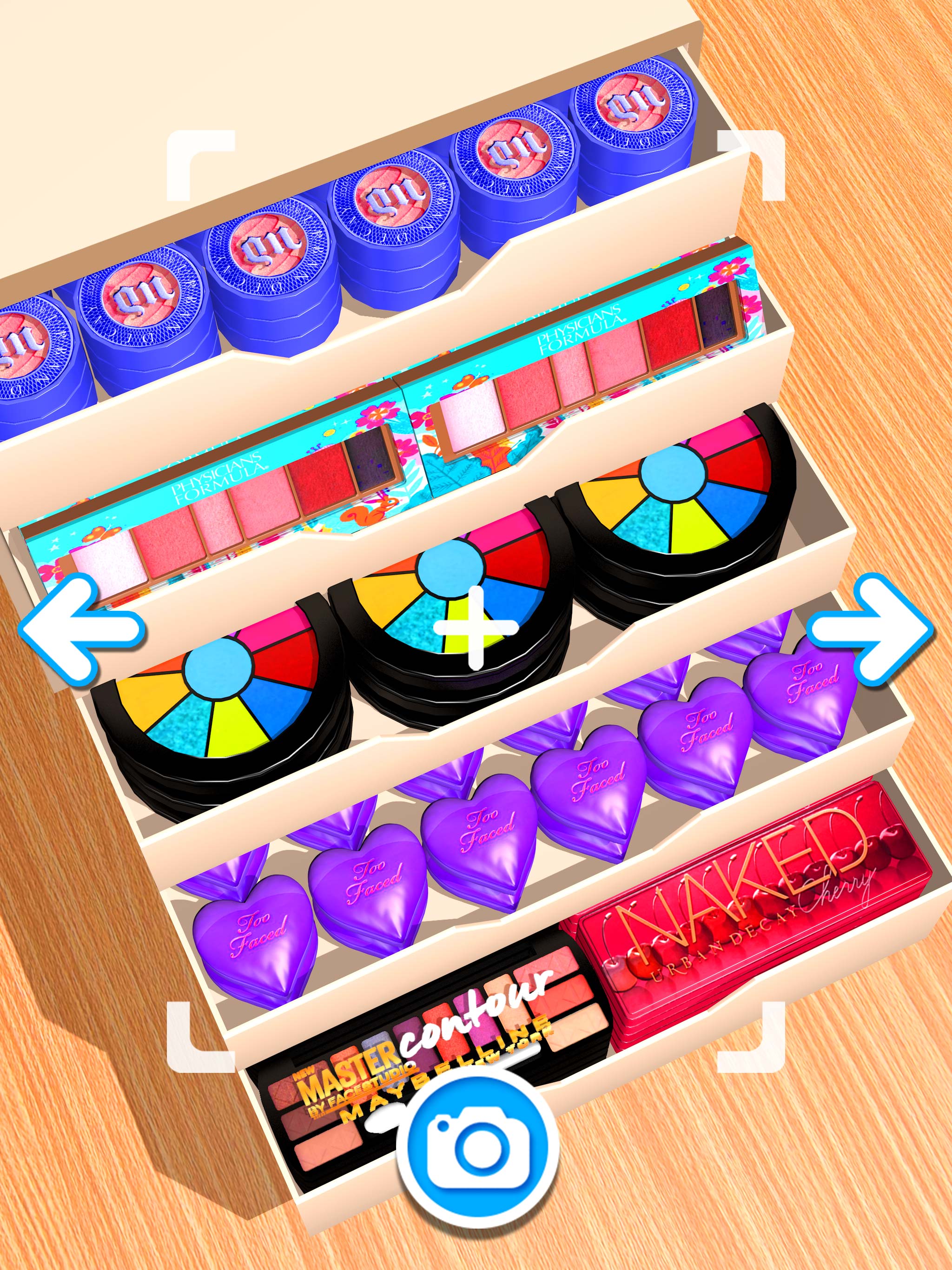 اسکرین شات 5 بازی Makeup Organizing: Girl Games