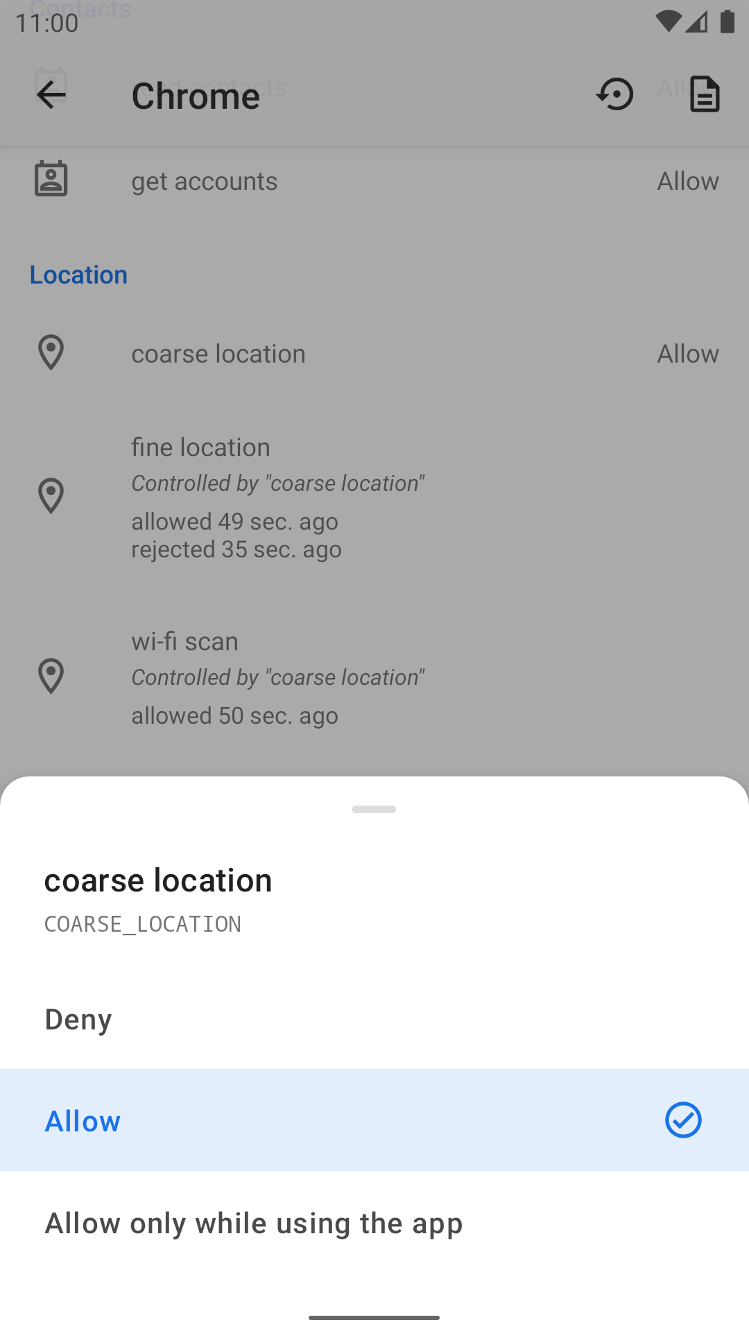 اسکرین شات 3 برنامه App Ops - Permission manager