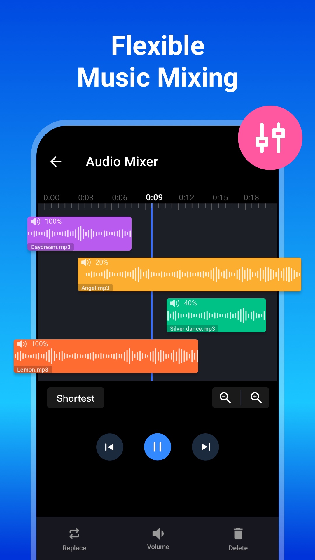 اسکرین شات 7 برنامه MP3 Cutter and Ringtone Maker