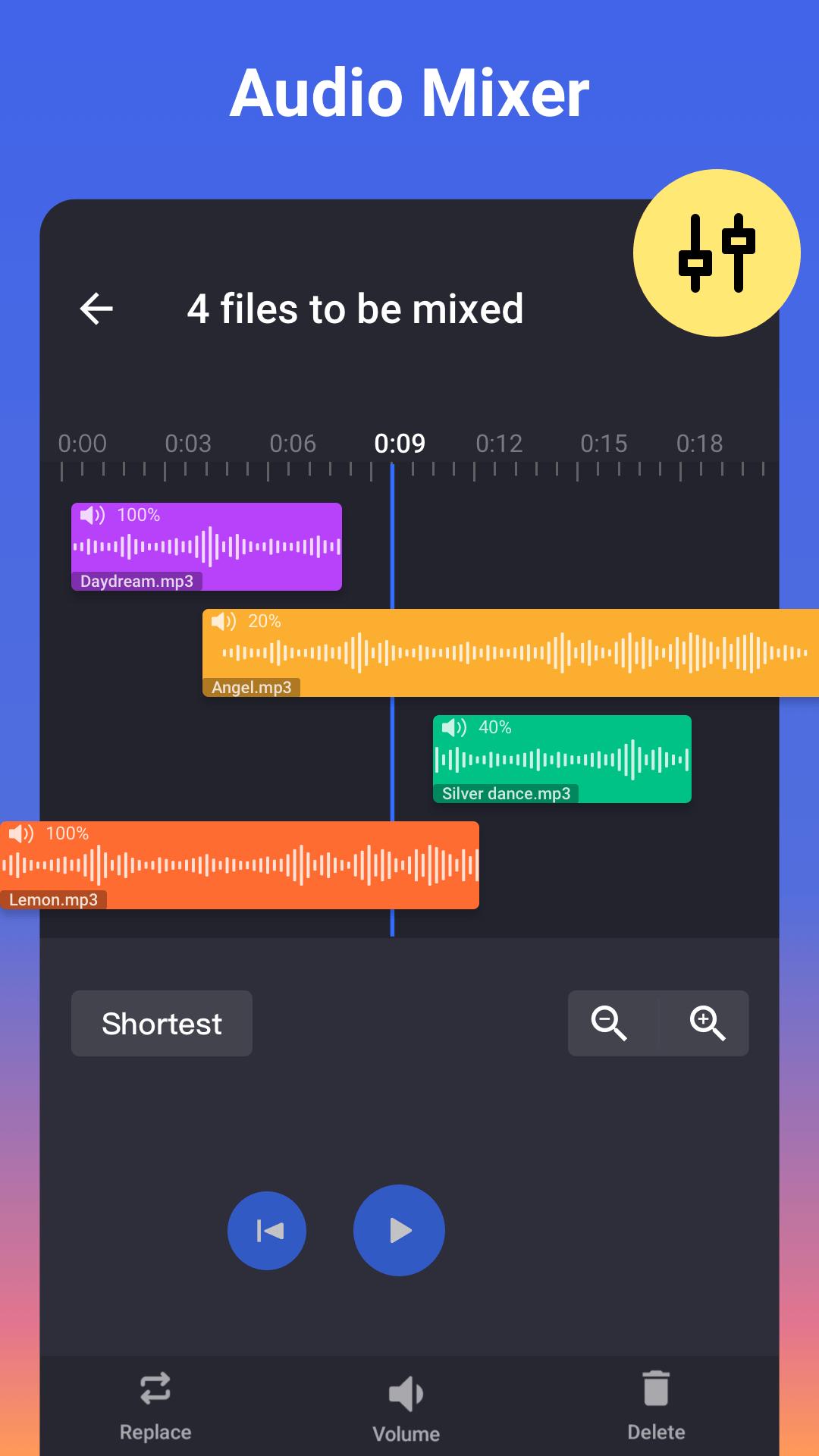 اسکرین شات 6 برنامه MP3 Cutter and Ringtone Maker