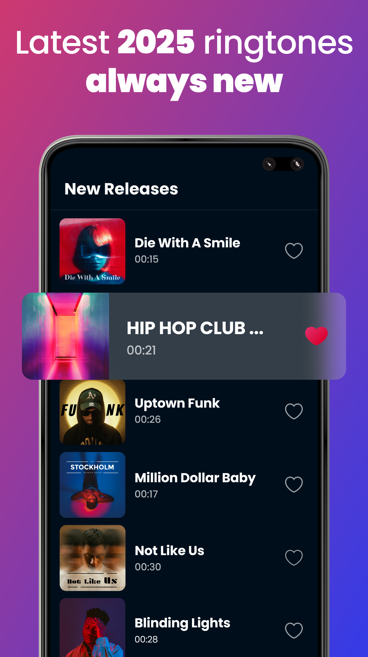 اسکرین شات 4 برنامه Ringtones for Android Phone