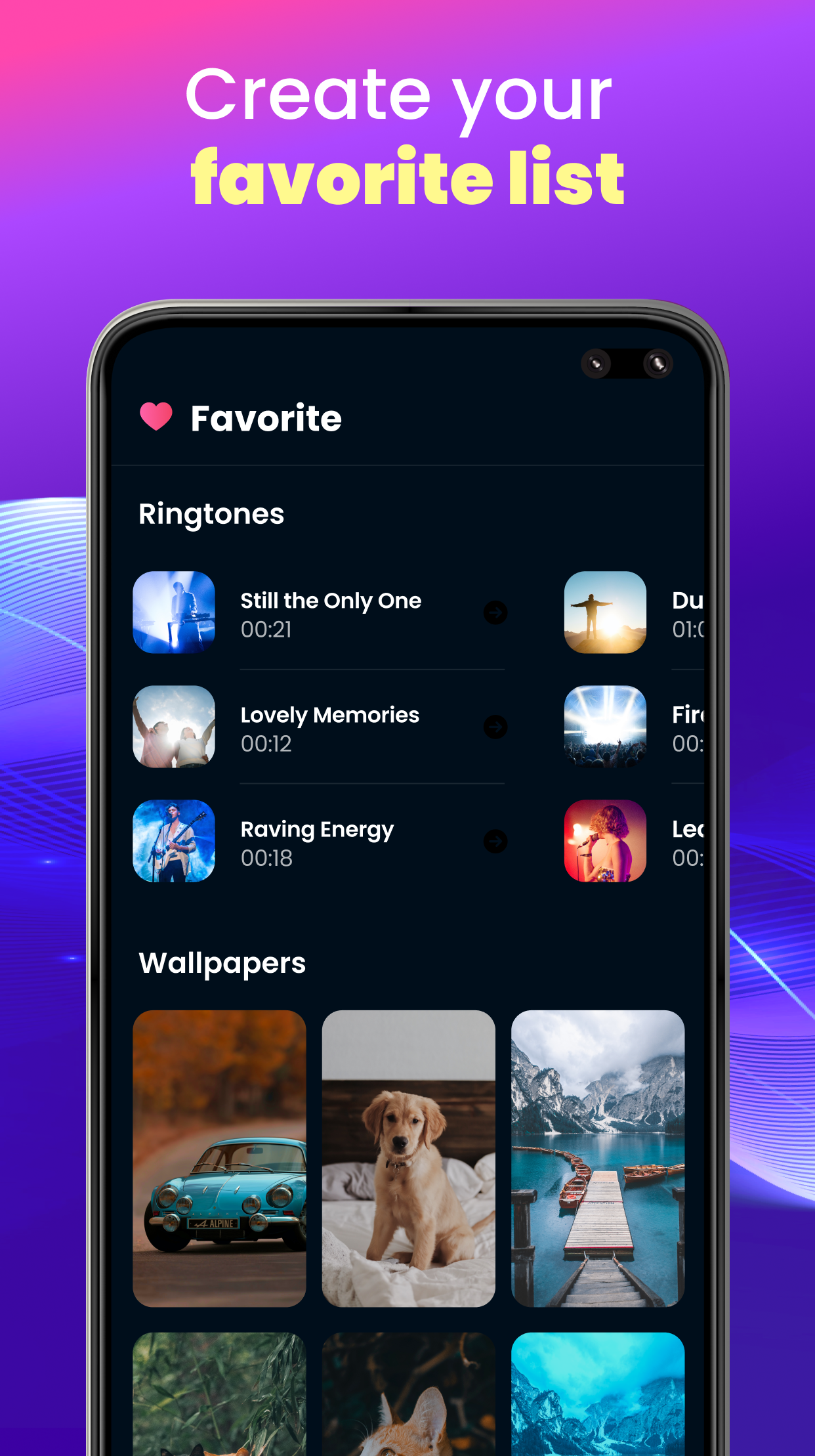 اسکرین شات 7 برنامه Ringtones for Android Phone