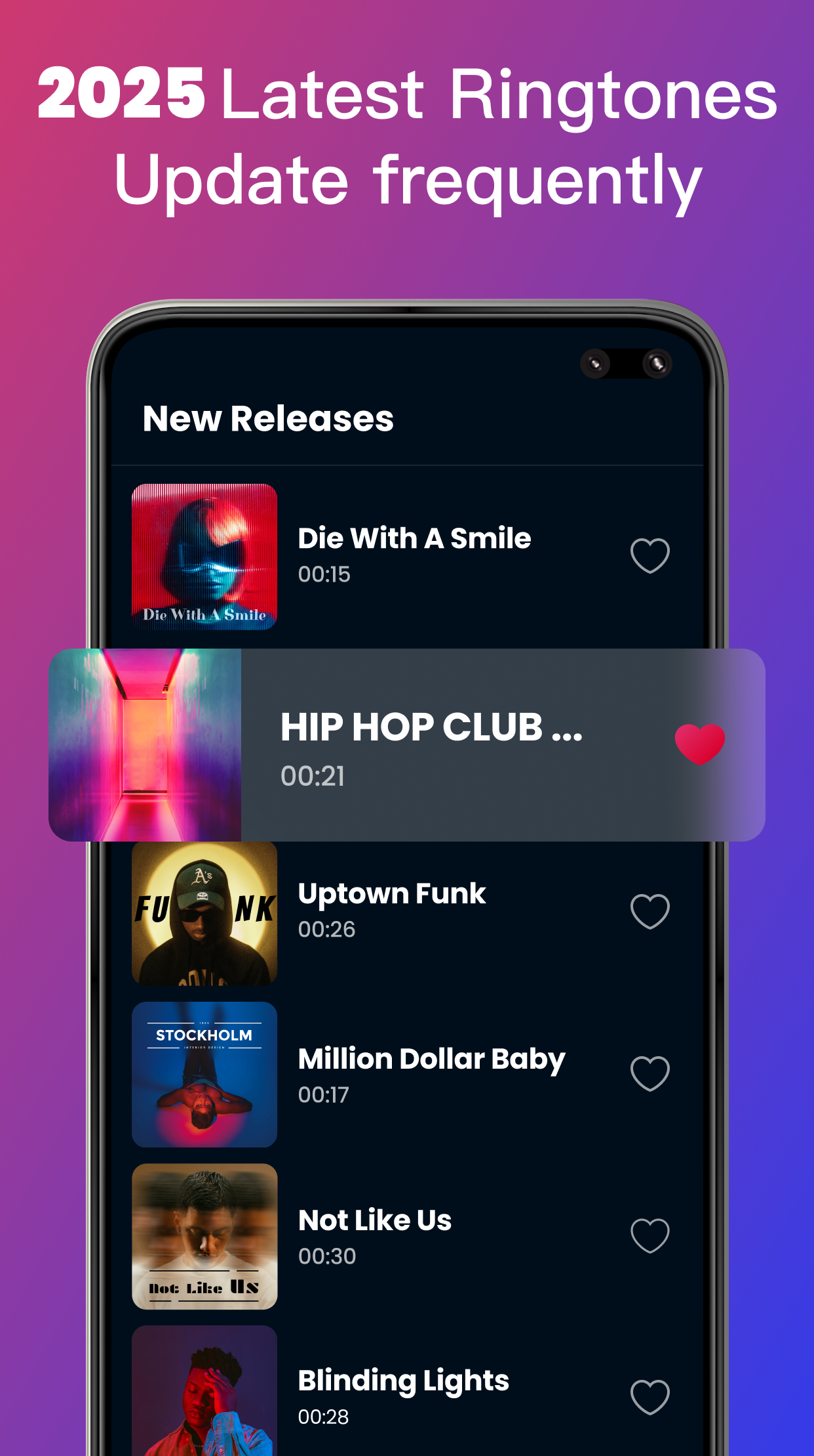 اسکرین شات برنامه Ringtones for Android Phone 4