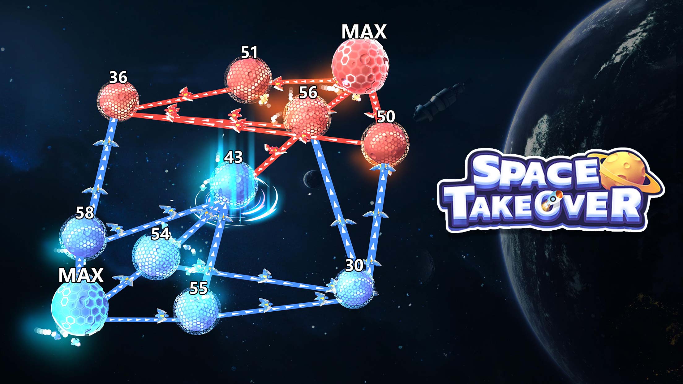 اسکرین شات 8 بازی Space Takeover: Over City