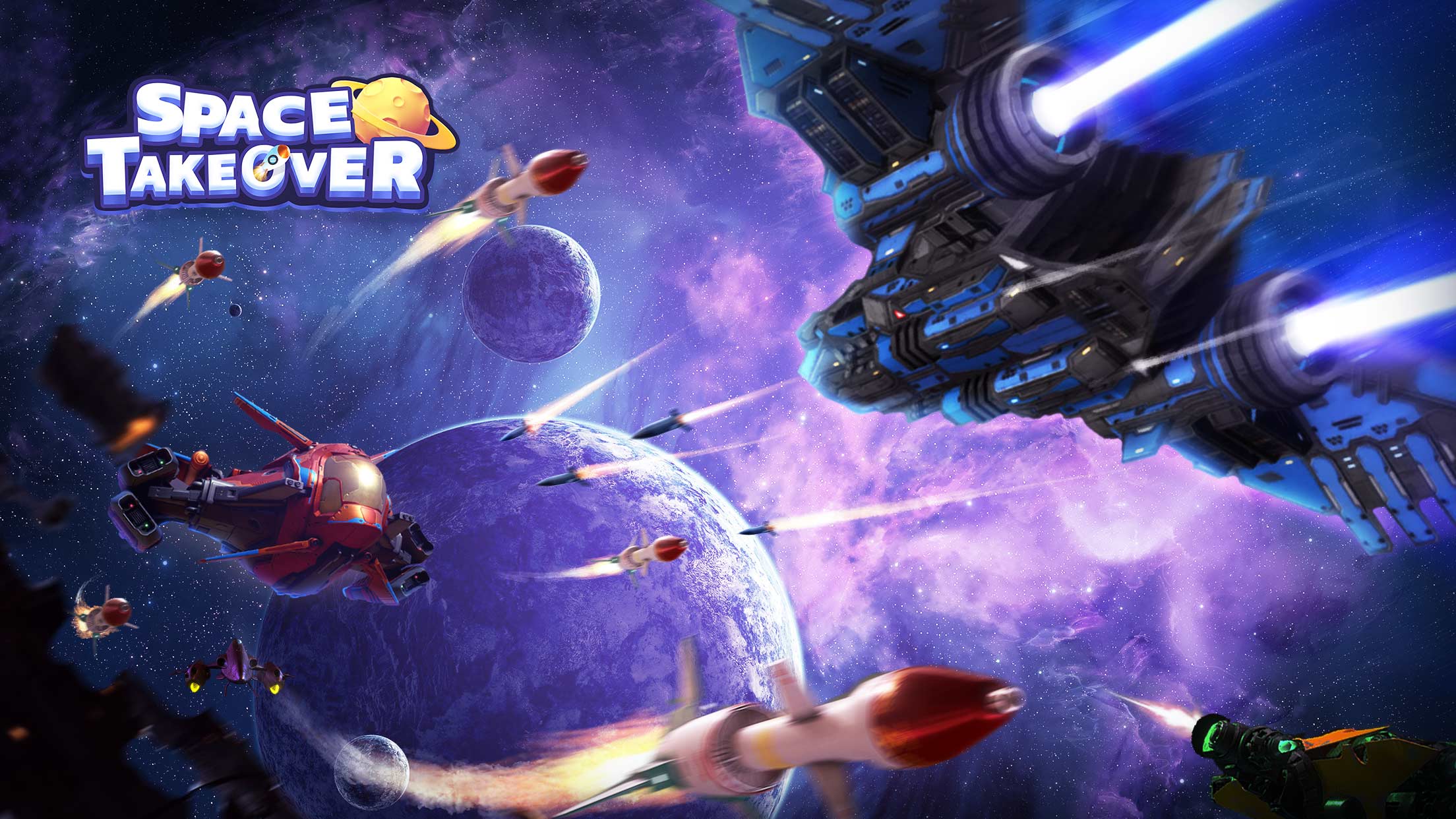 اسکرین شات 7 بازی Space Takeover: Over City