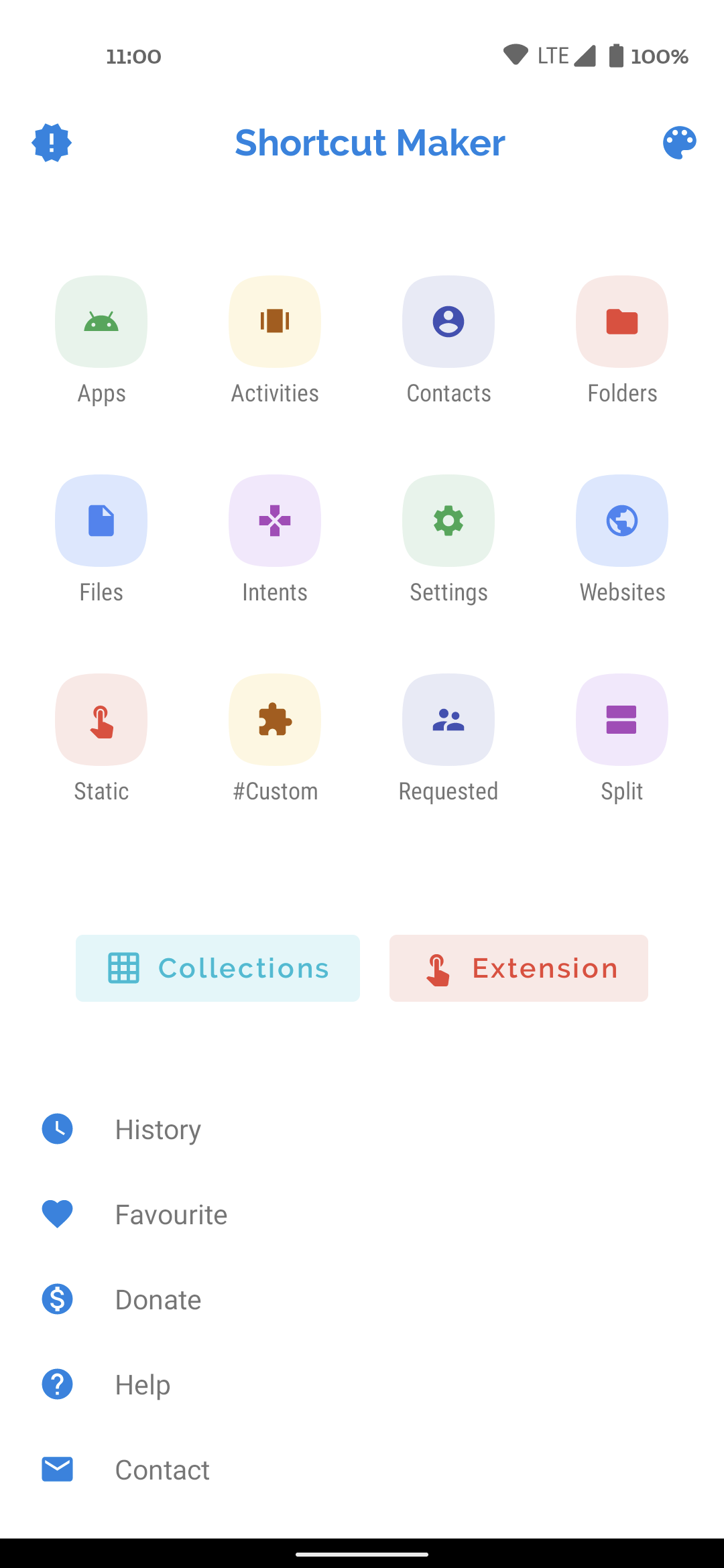 اسکرین شات 1 برنامه Shortcut Maker