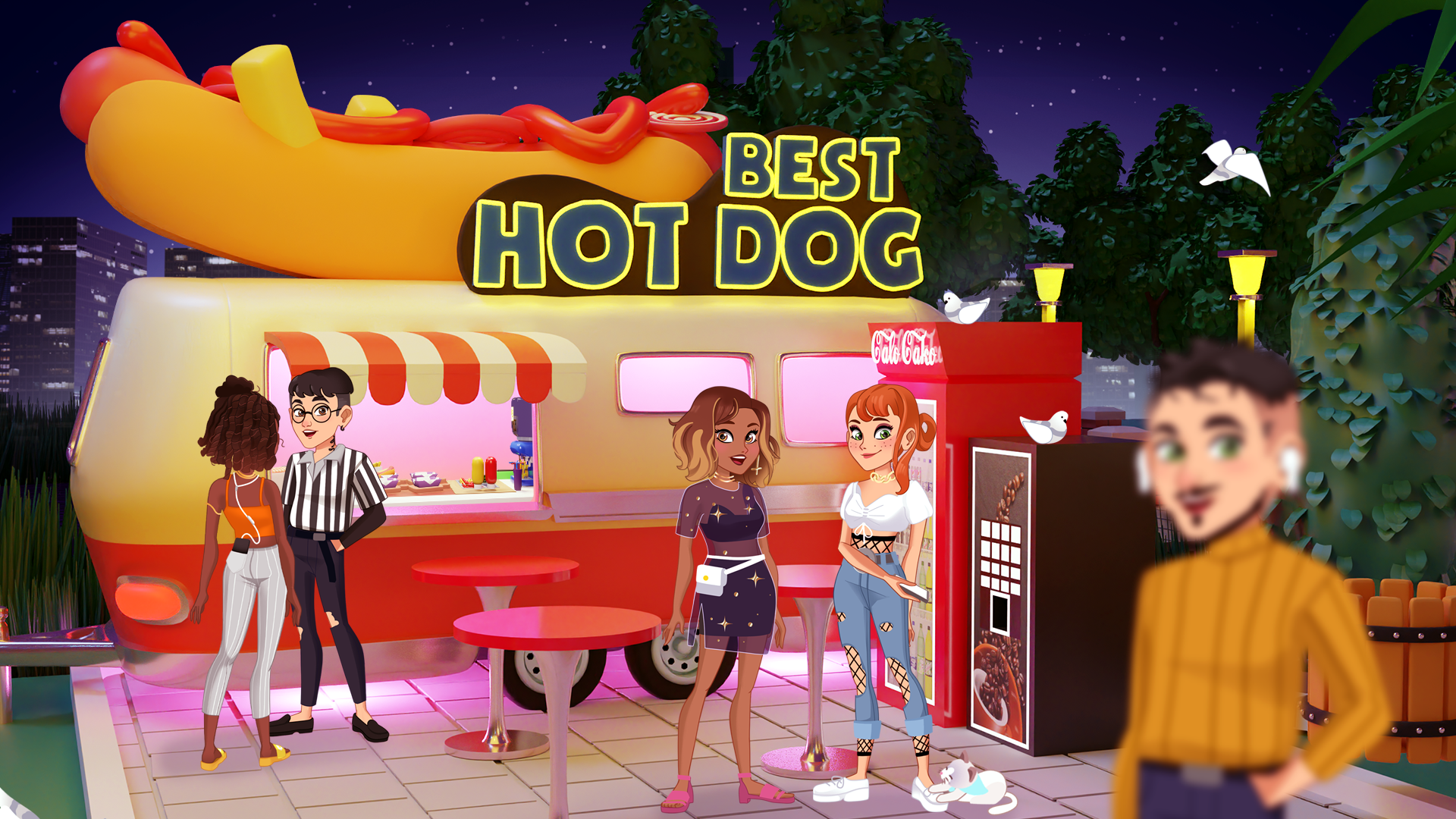 اسکرین شات 2 بازی Lily's Street Food Cooking