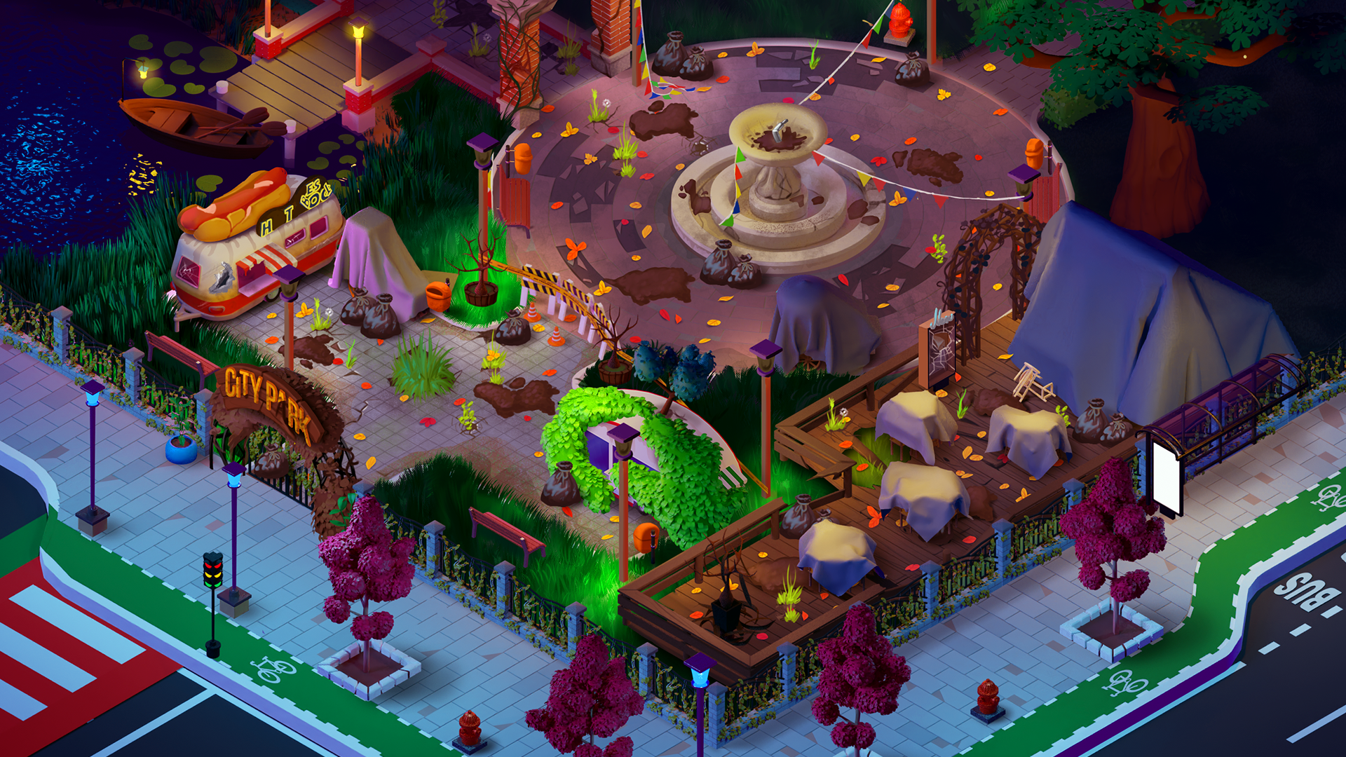 اسکرین شات 8 بازی Lily's Street Food Cooking