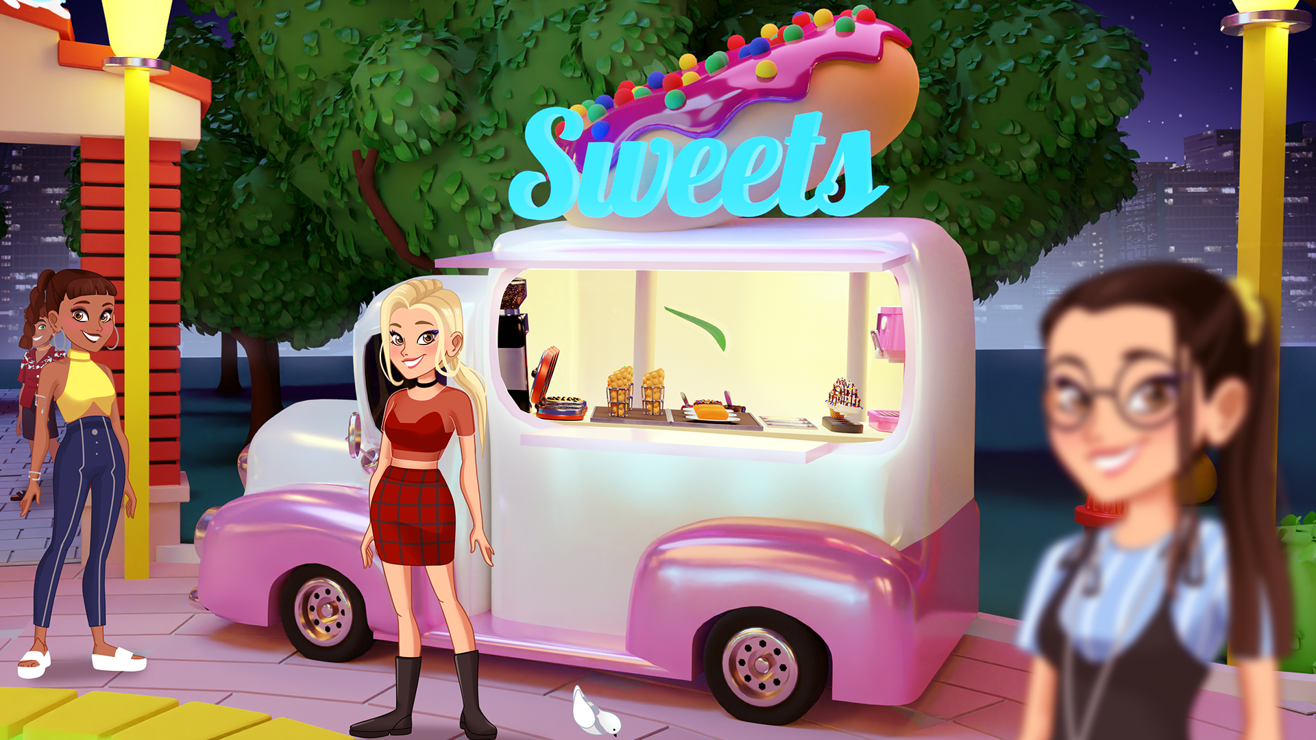 اسکرین شات 3 بازی Lily's Street Food Cooking