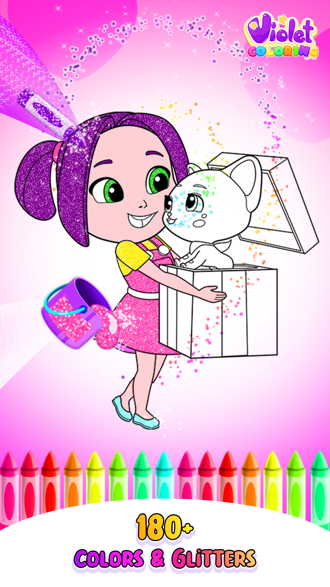 اسکرین شات 6 بازی Violet Coloring Book