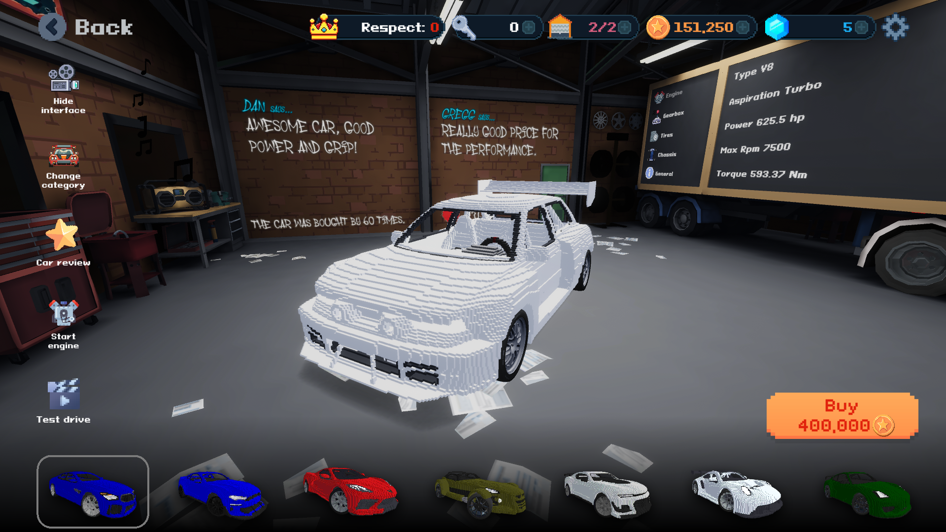 اسکرین شات 1 بازی Drag Sim: King Of The Racing