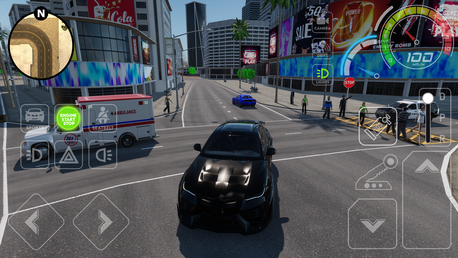 اسکرین شات 3 بازی 3D Suv Car Driving Simulator