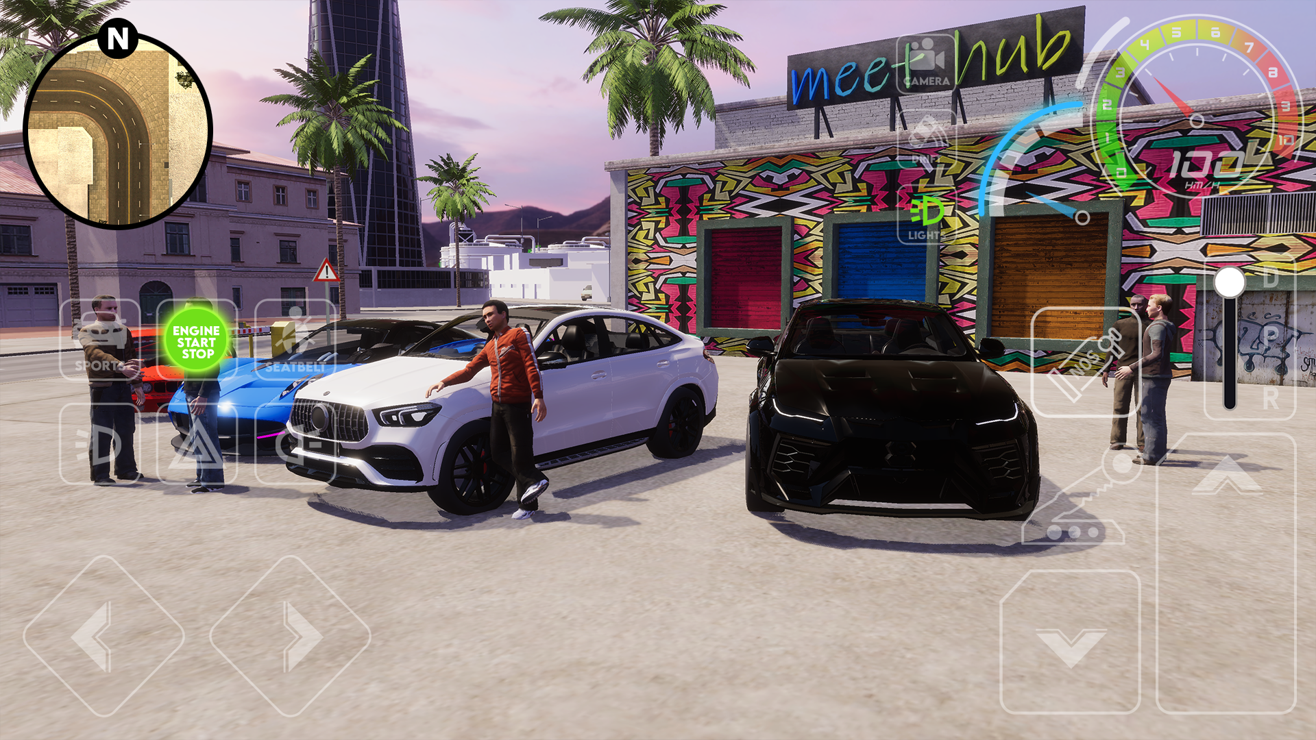 اسکرین شات 4 بازی 3D Suv Car Driving Simulator