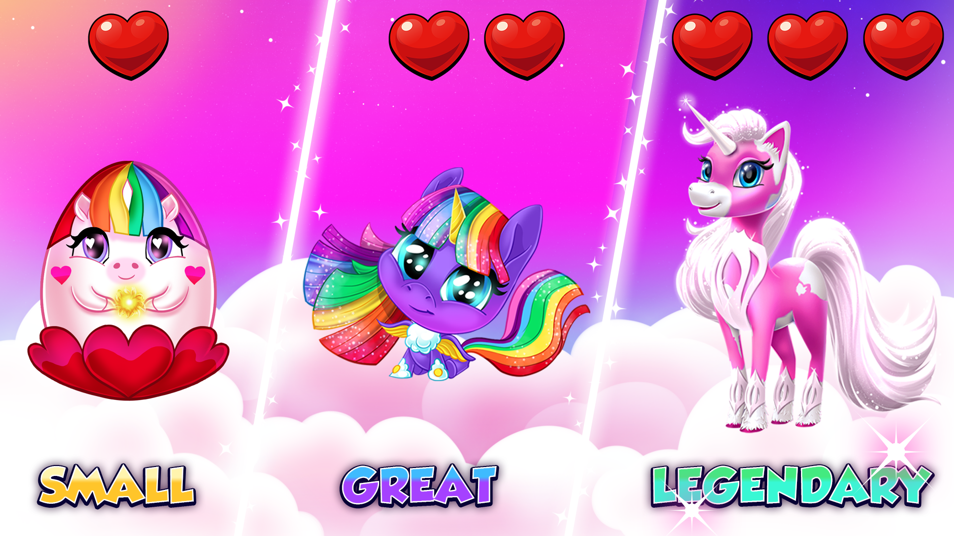 اسکرین شات 1 بازی Unicornilandia: Merge Unicorns