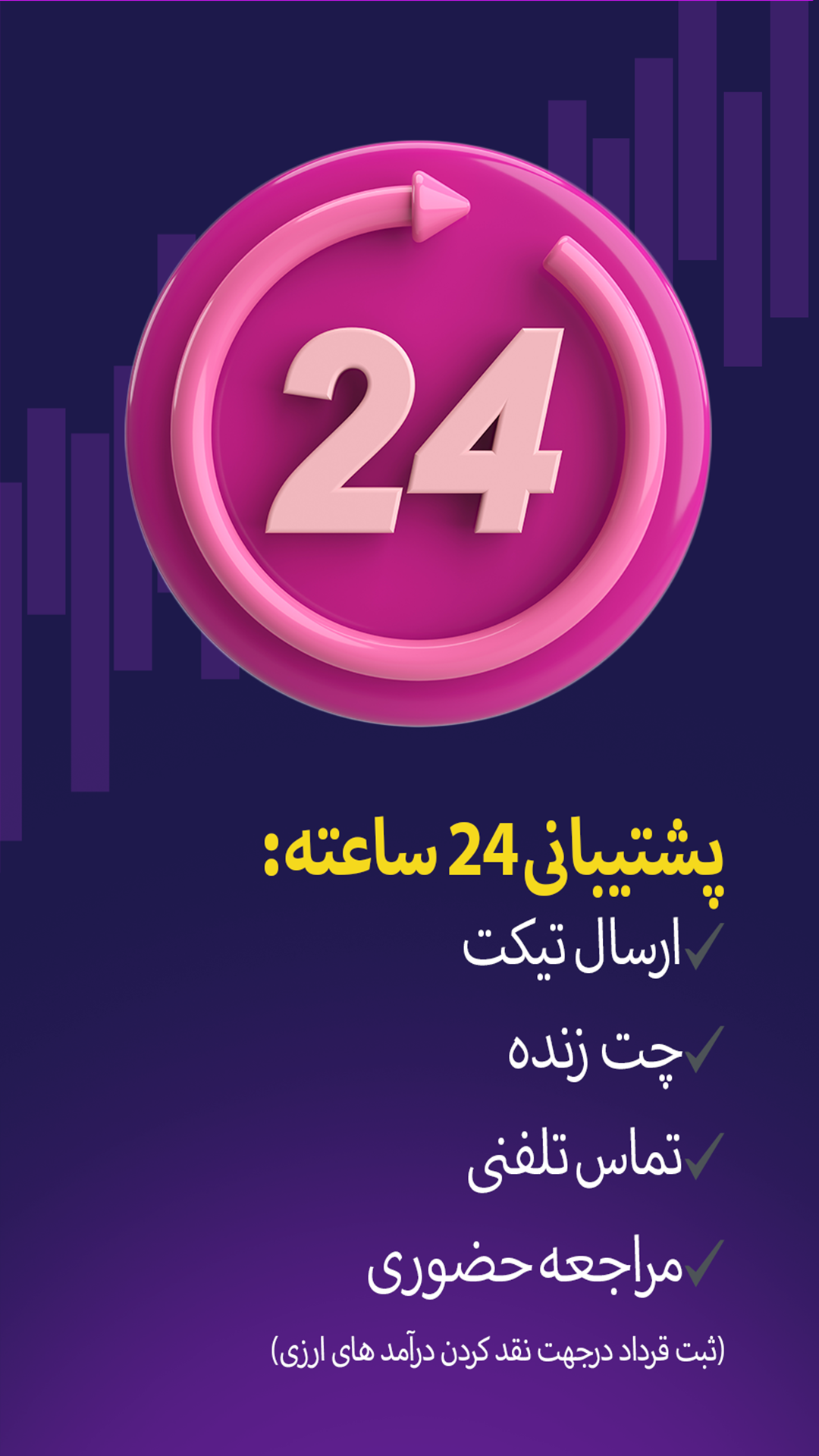 اسکرین شات 5 برنامه اِلک اِکسچنج | خرید و فروش ارز دیجیتال