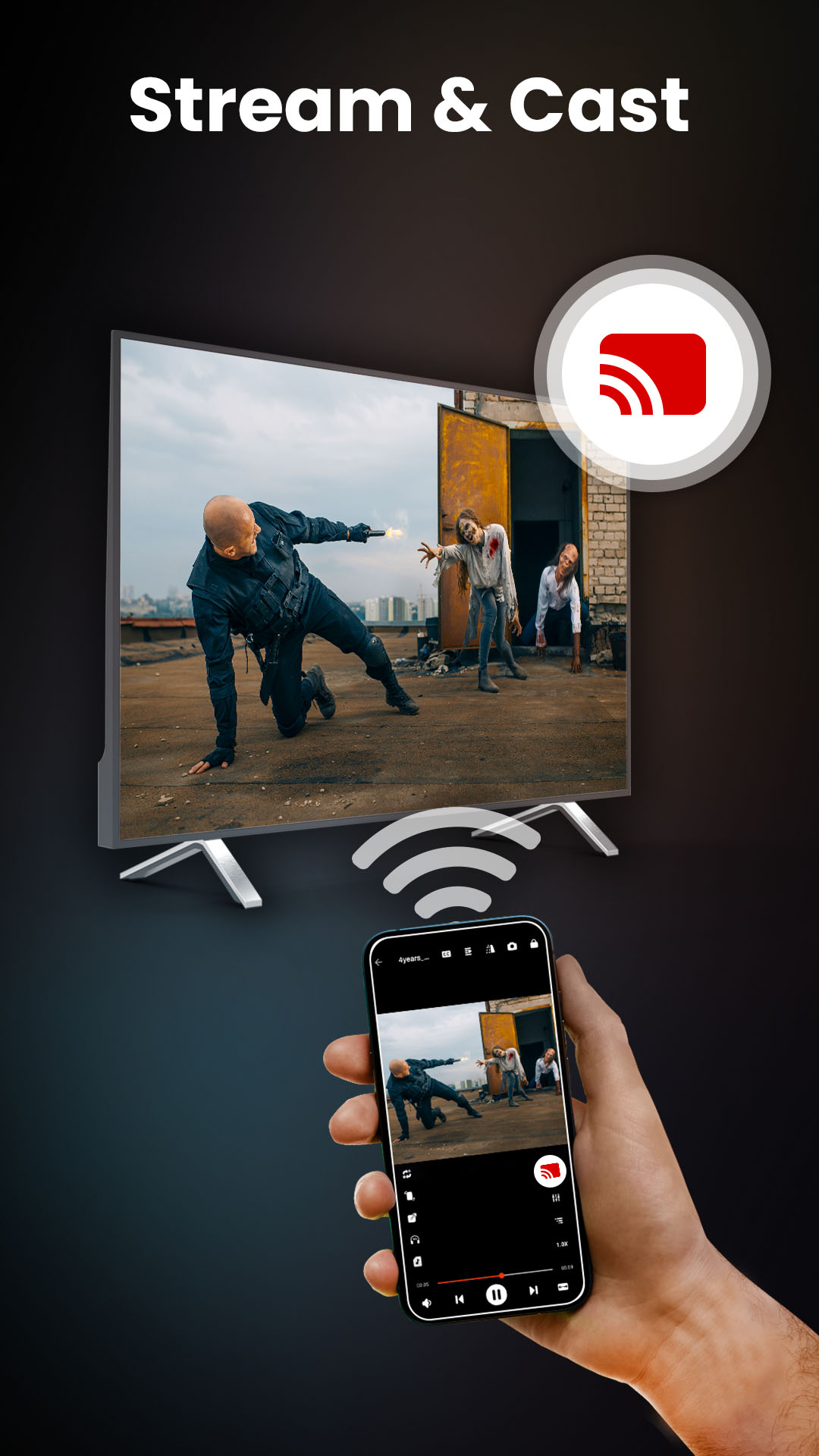 اسکرین شات 2 برنامه Video player - Play All Videos