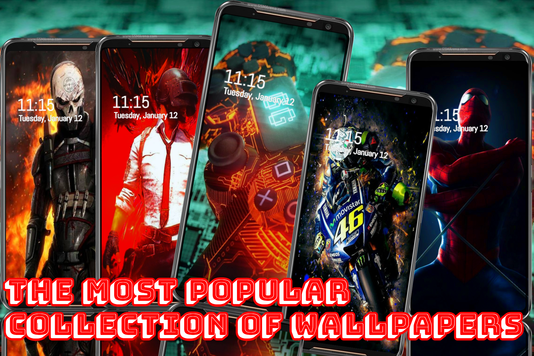 اسکرین شات 2 برنامه Gaming Wallpaper HD 4K