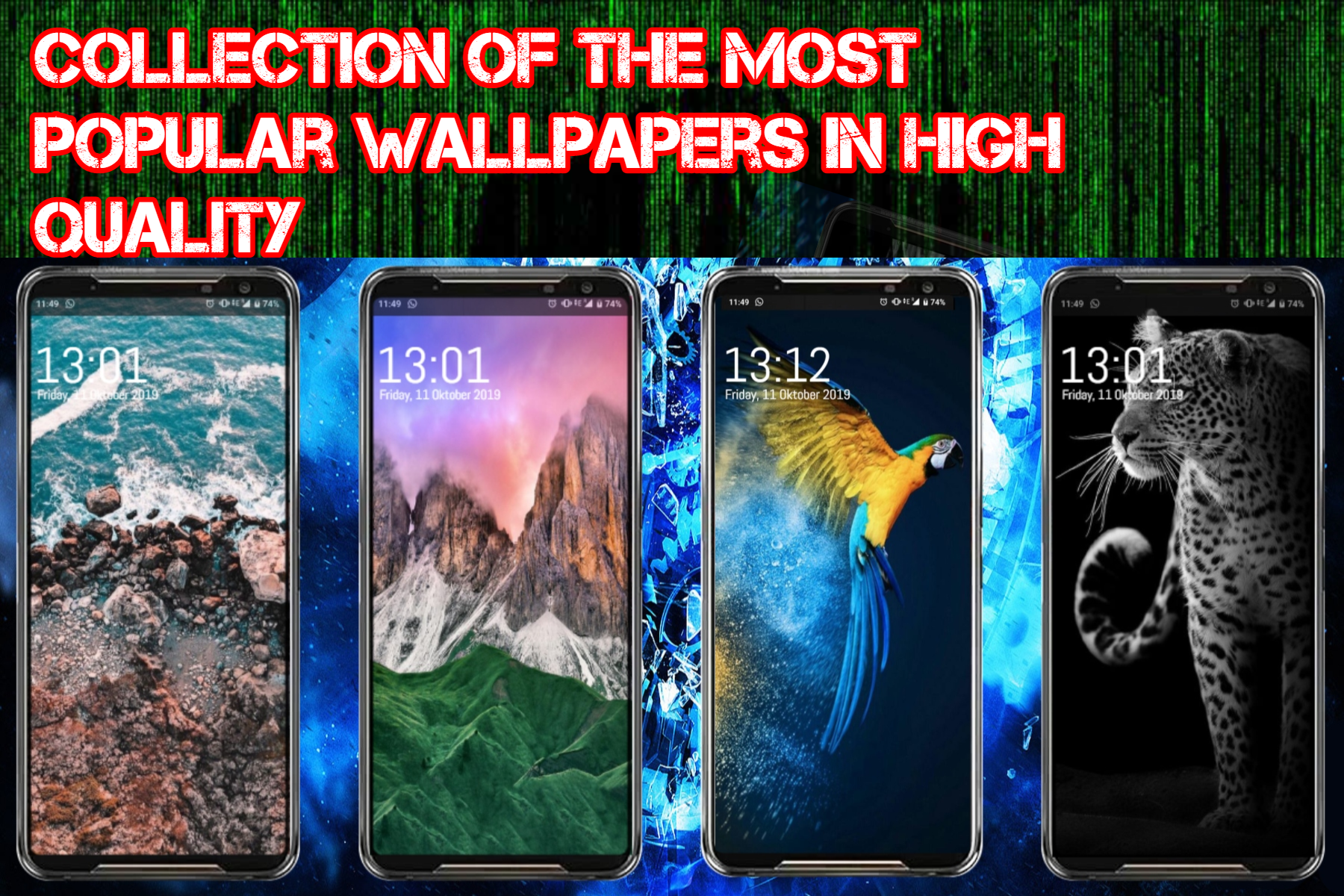 اسکرین شات 6 برنامه Gaming Wallpaper HD 4K