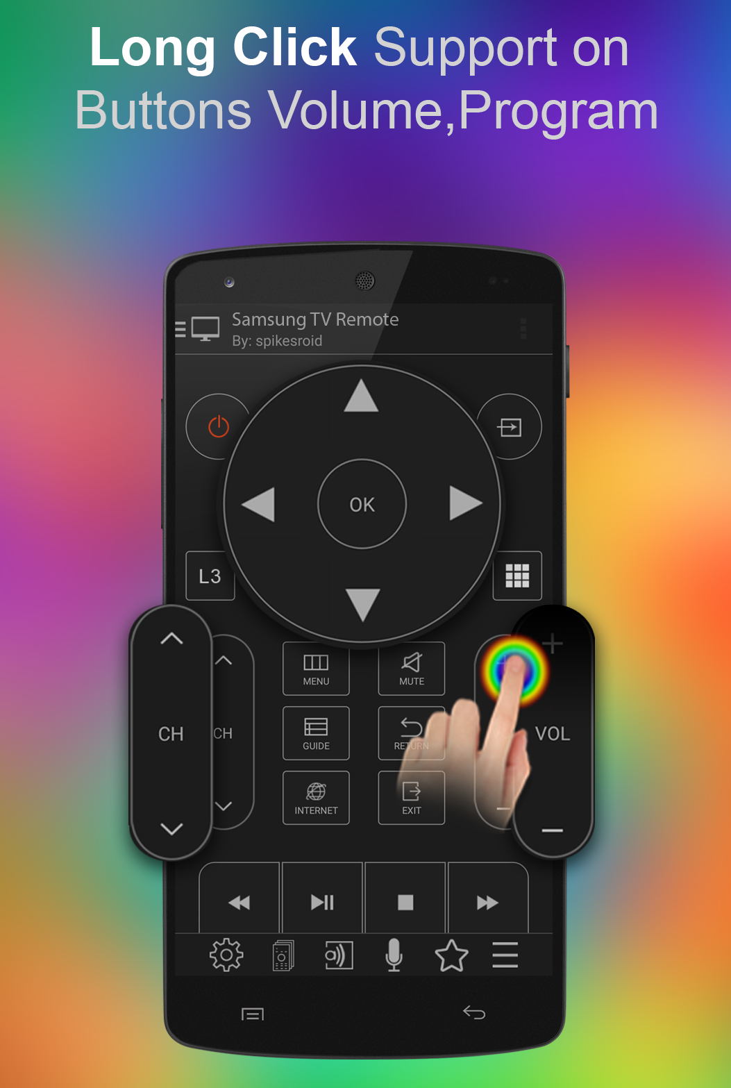 اسکرین شات 3 برنامه کنترل تلویزیون سامسونگ (TV Remote for Samsung)