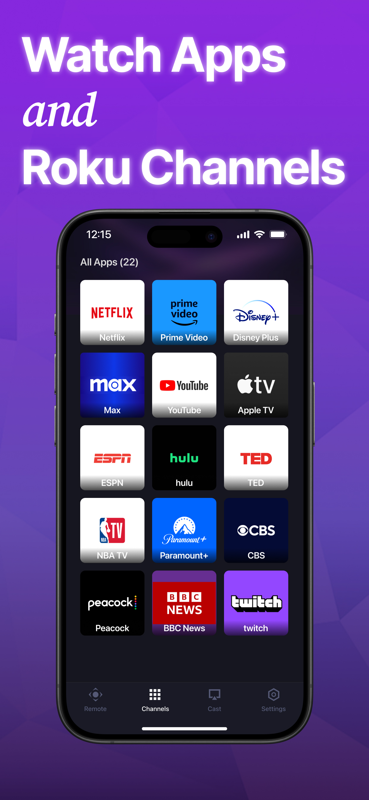 اسکرین شات 2 برنامه Universal TV Remote Control