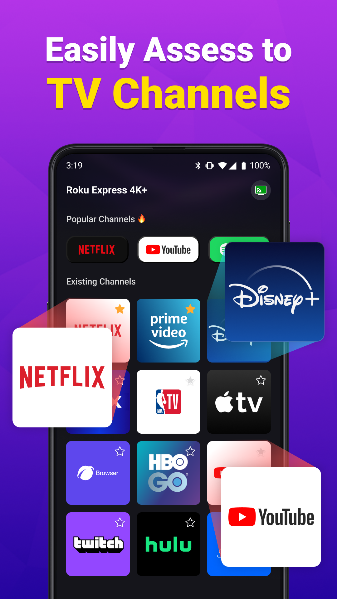 اسکرین شات 3 برنامه Universal TV Remote Control