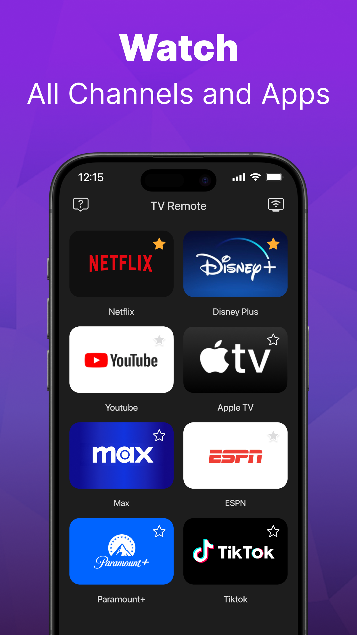 اسکرین شات 2 برنامه Universal TV Remote Control