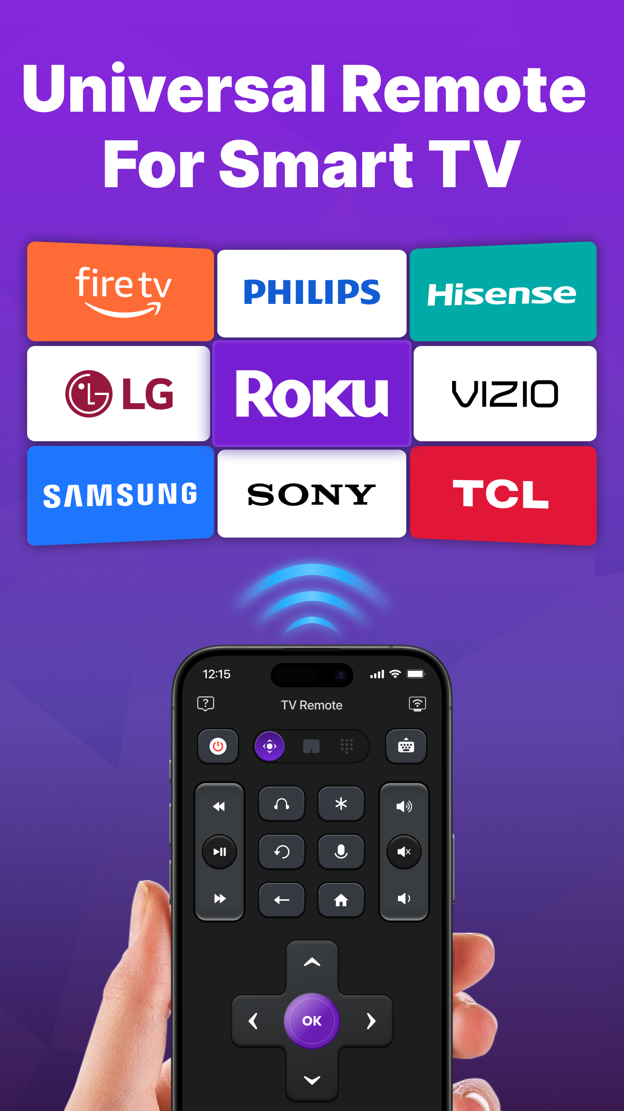 اسکرین شات 1 برنامه Universal TV Remote Control