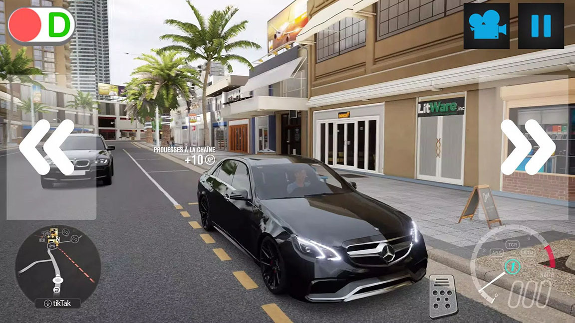 اسکرین شات 1 بازی بازی رانندگی با مرسدس بنز c63