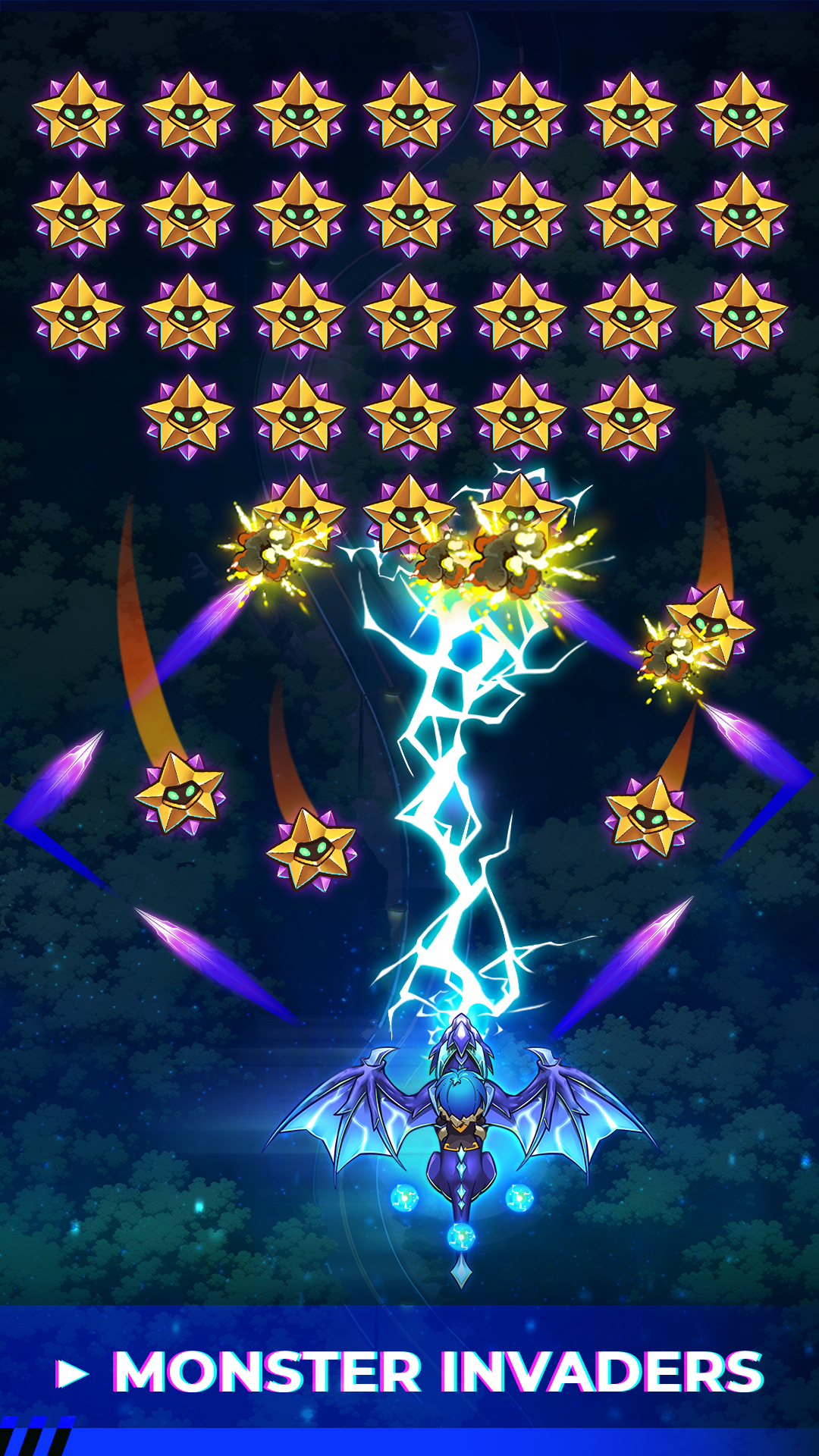 اسکرین شات 1 بازی Dragon Wings - Space Shooter