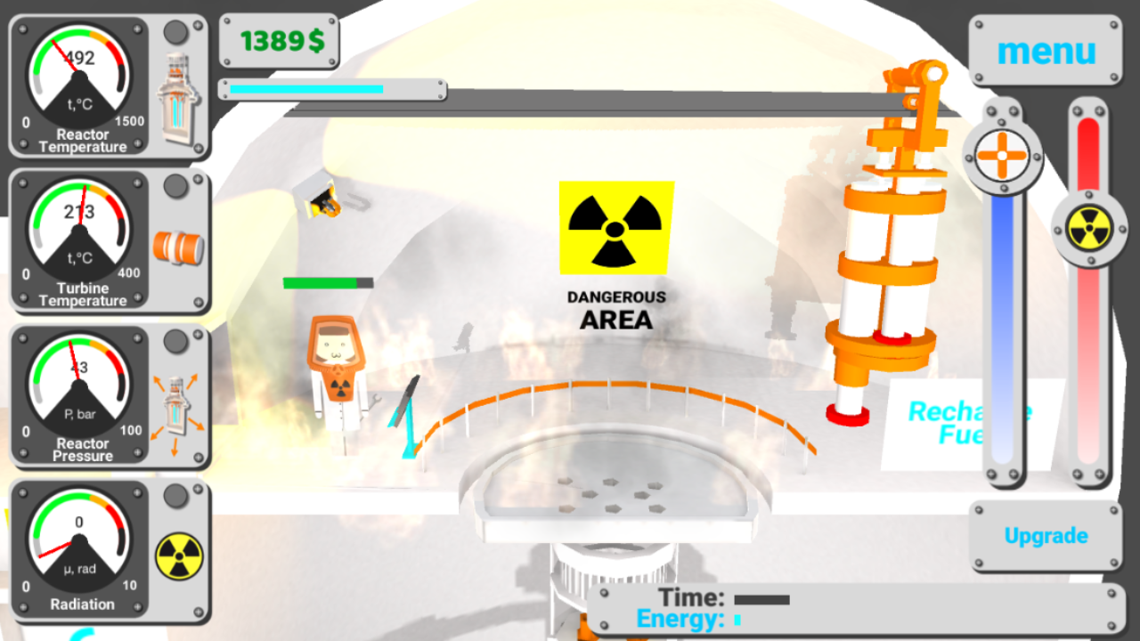 اسکرین شات 5 بازی Nuclear Power Reactor inc - in
