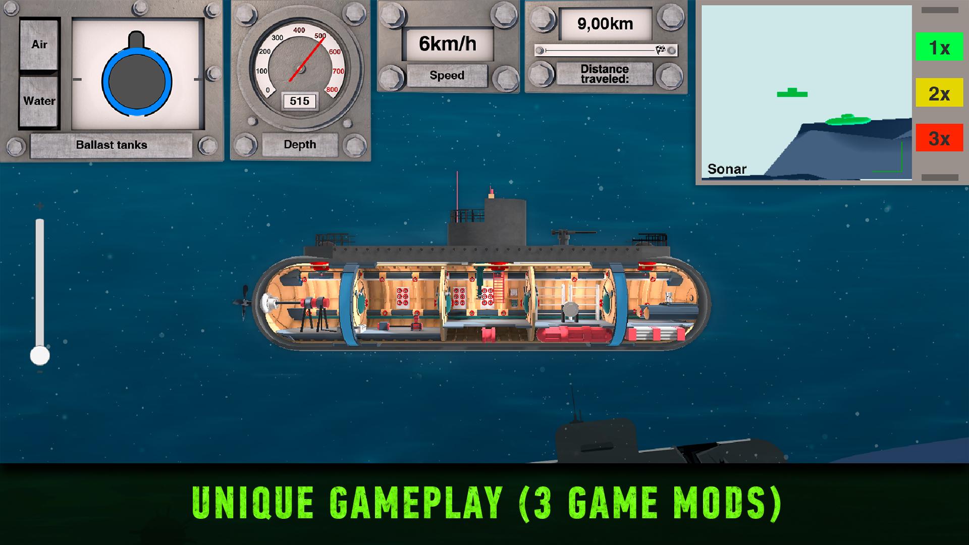 اسکرین شات 3 بازی Submarine War: Submarine Games