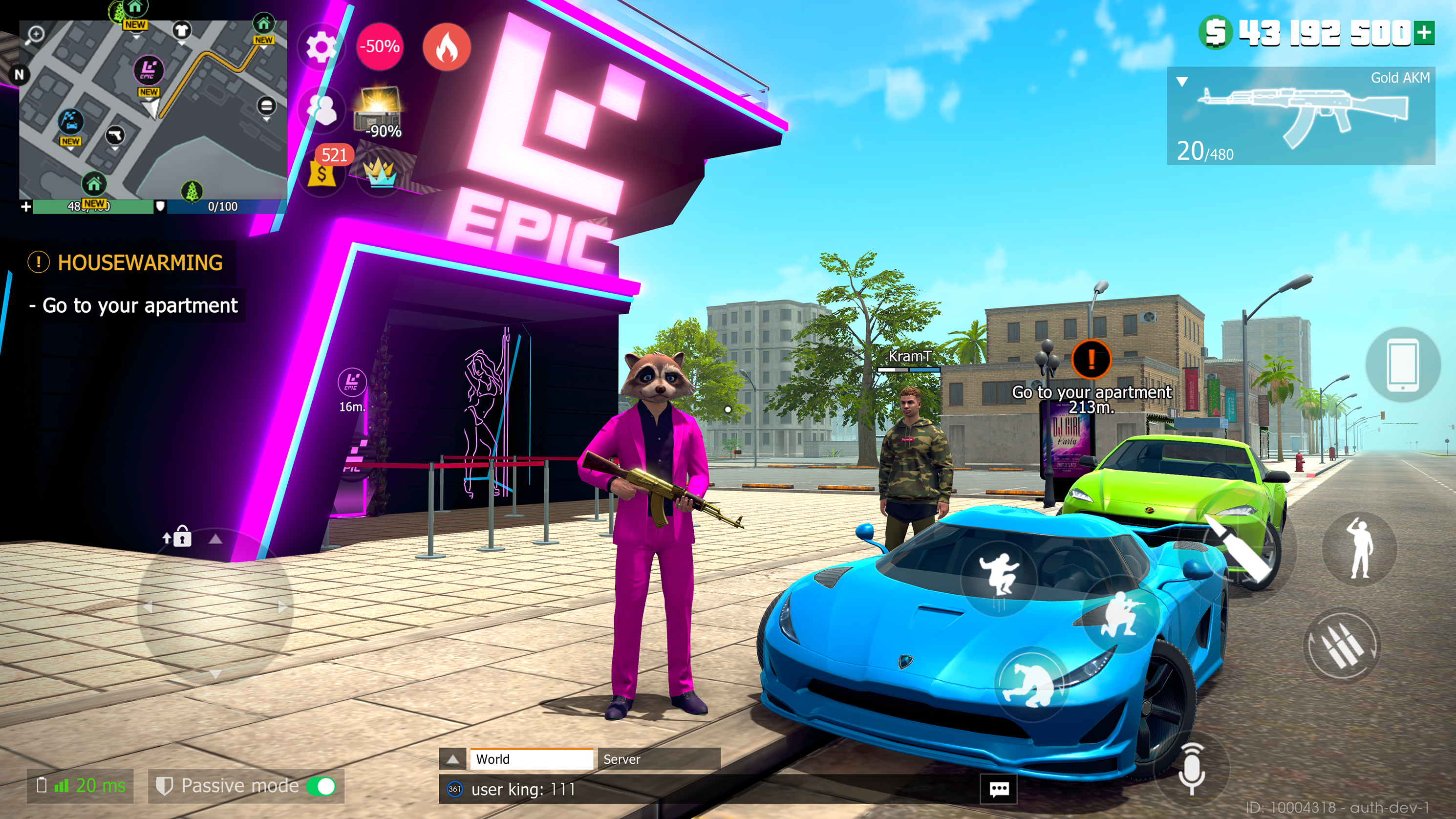 اسکرین شات 2 بازی Grand Criminal Online: Sandbox