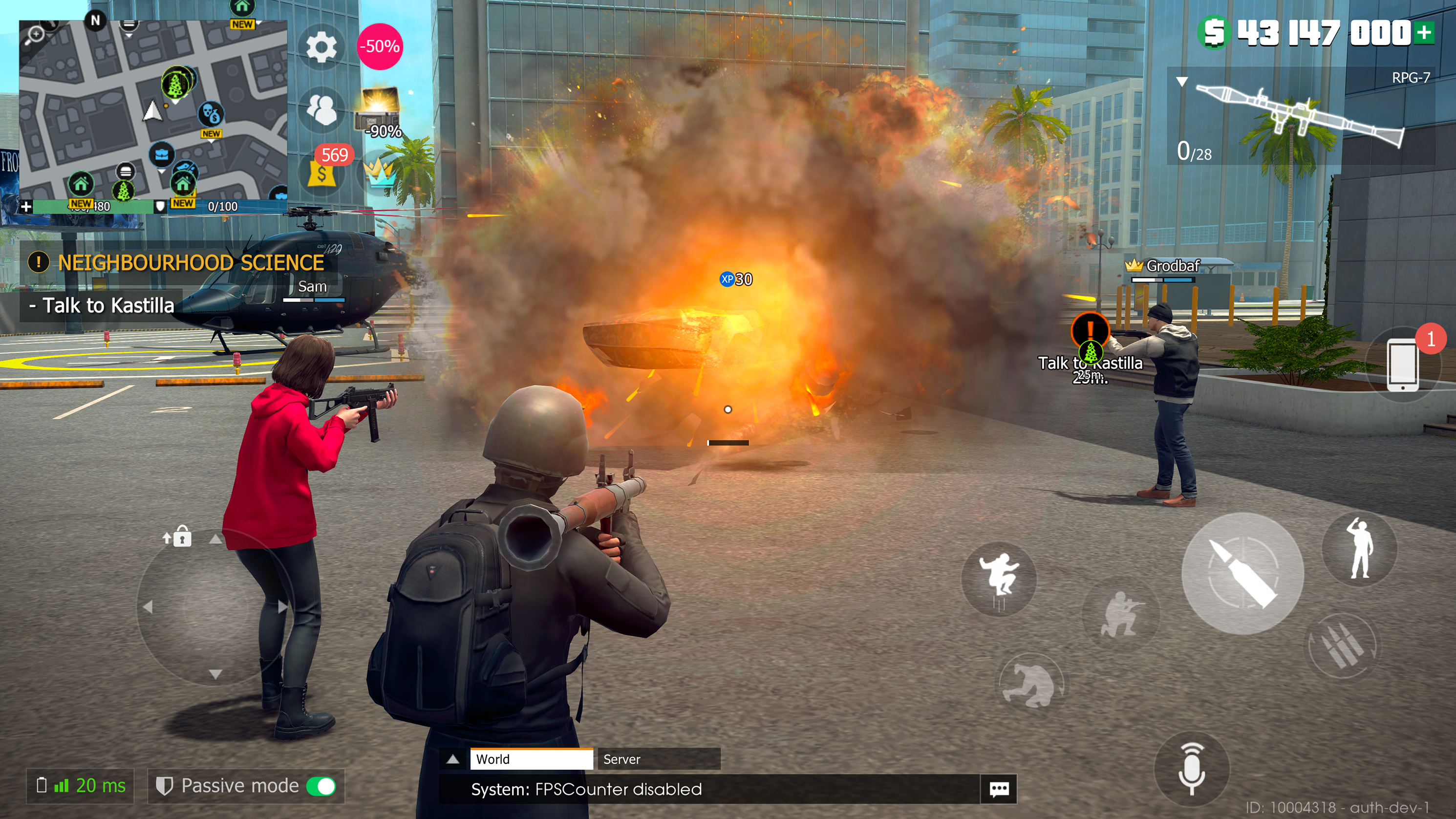 اسکرین شات 4 بازی Grand Criminal Online: Sandbox