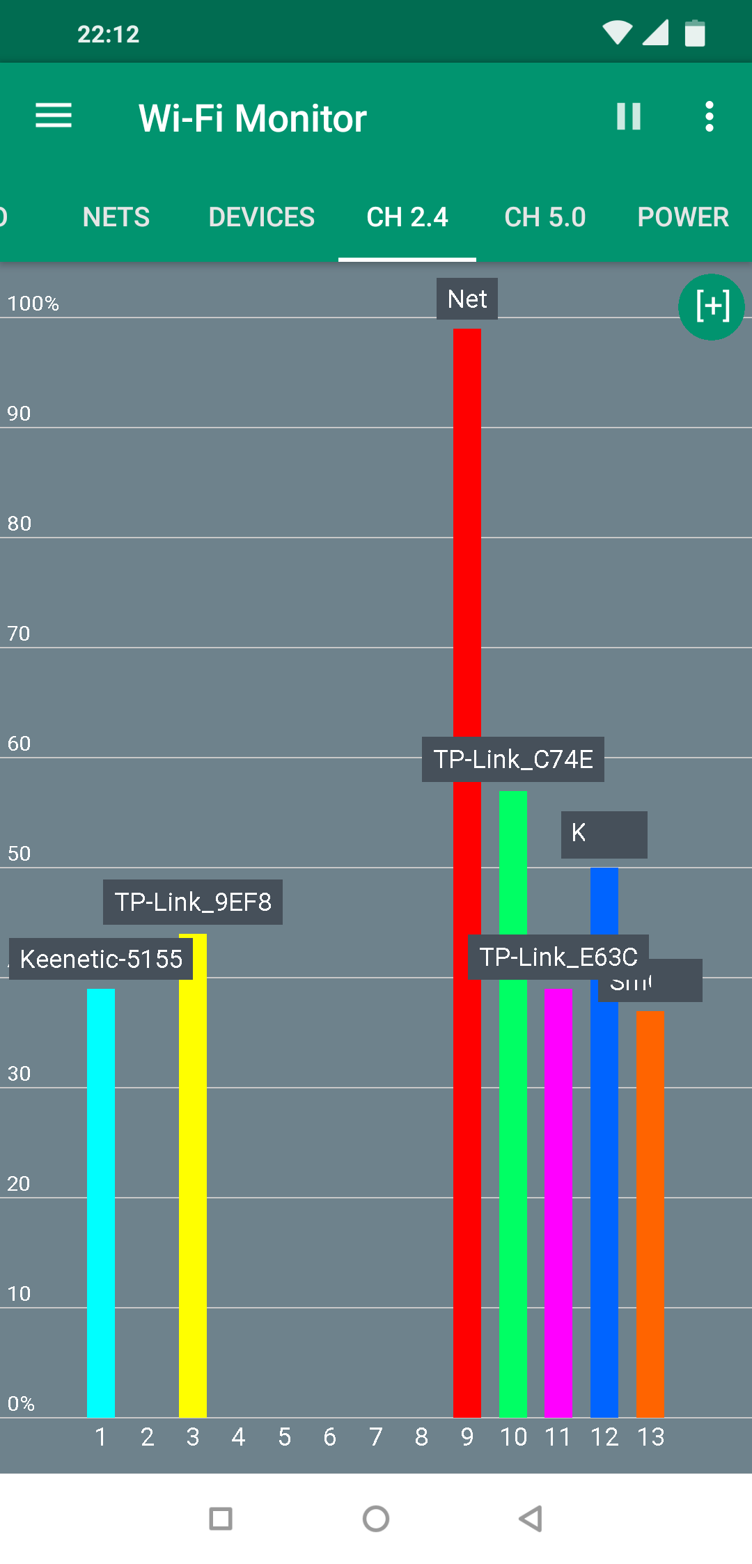 اسکرین شات 4 برنامه Wi-Fi Monitor
