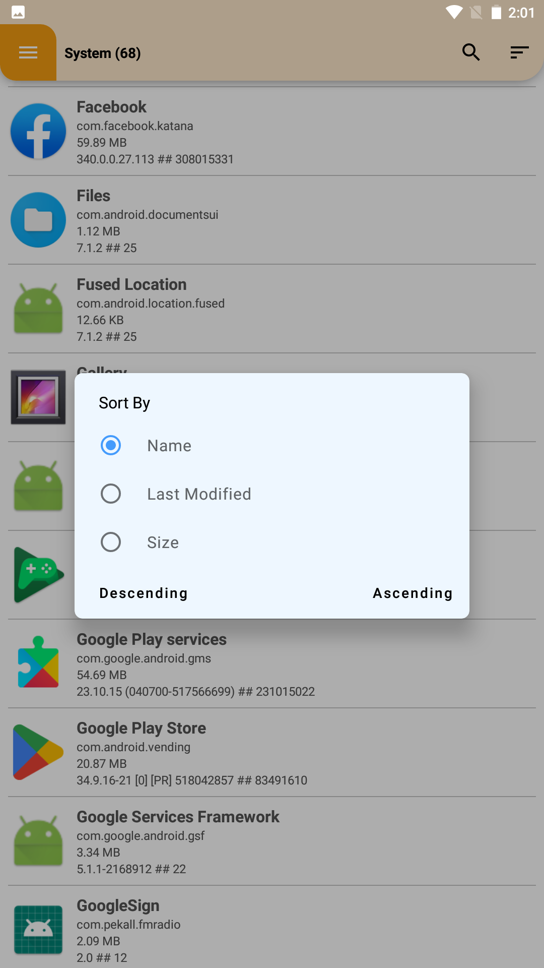اسکرین شات 7 برنامه Apk extractor