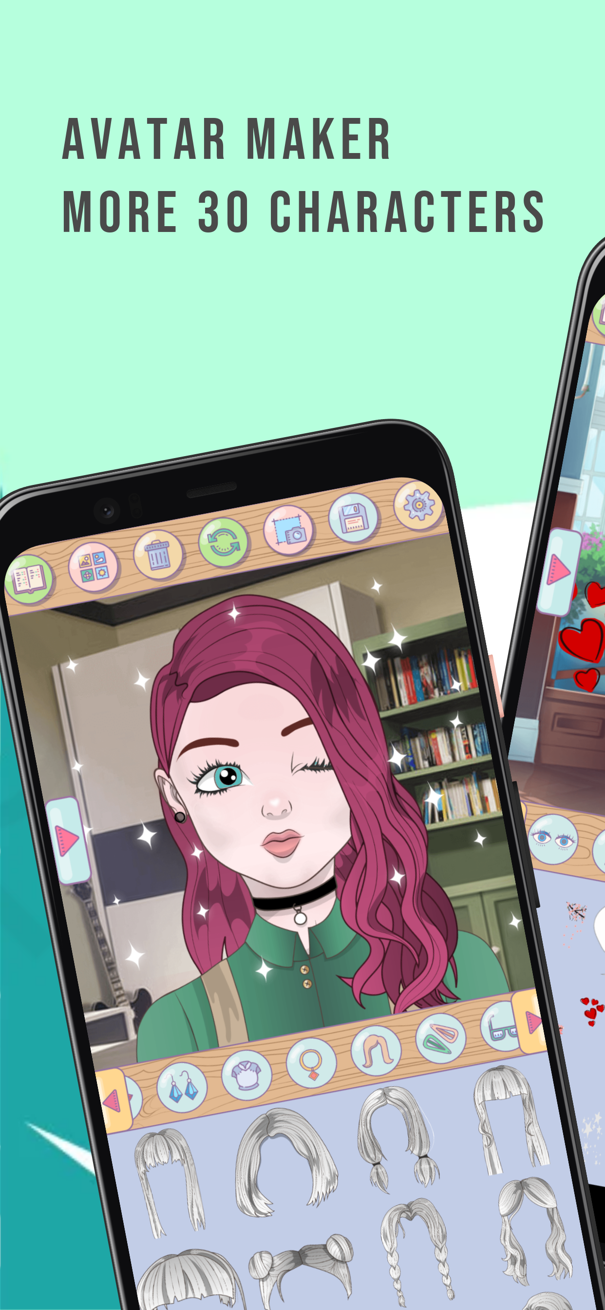اسکرین شات 1 برنامه Avatar Maker: Characters