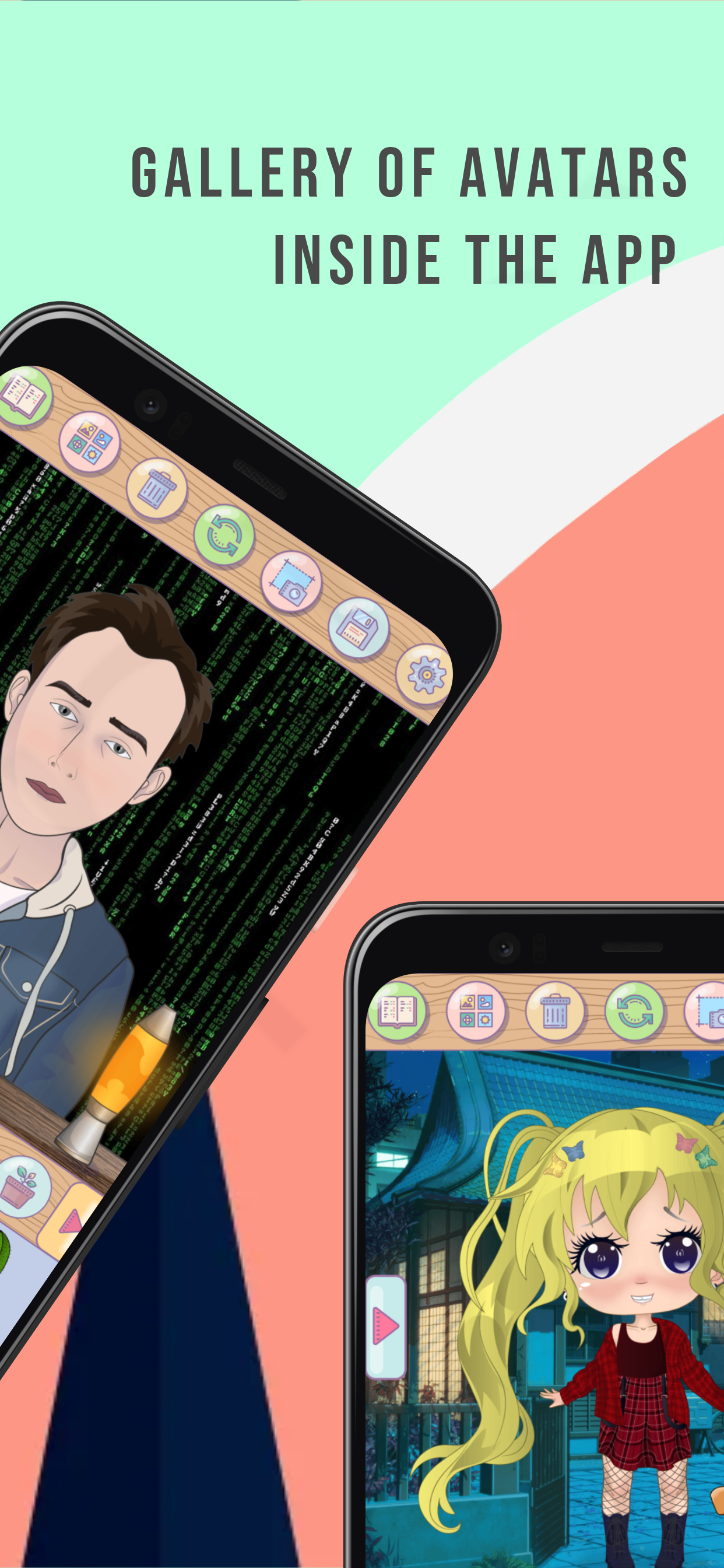 اسکرین شات 3 برنامه Avatar Maker: Characters