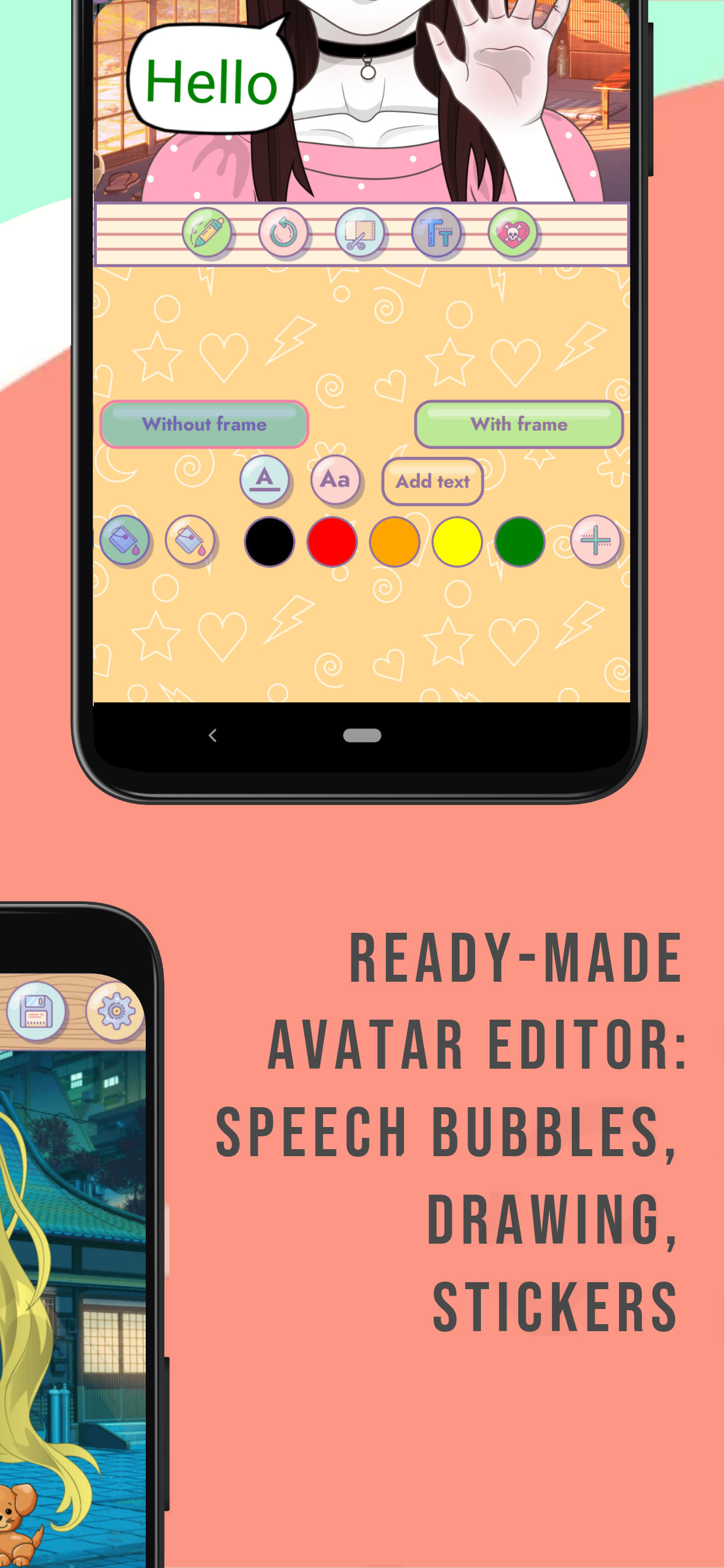 اسکرین شات 4 برنامه Avatar Maker: Characters