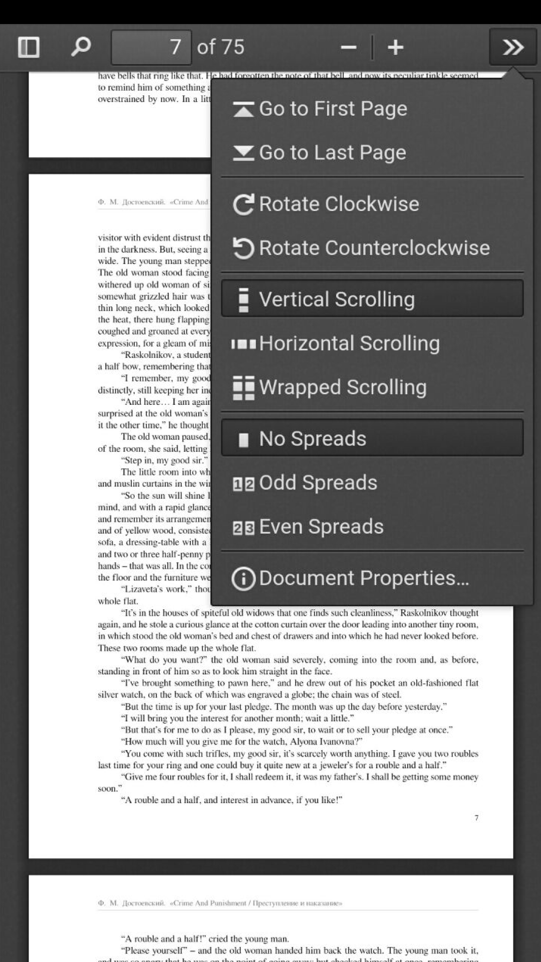 اسکرین شات 6 برنامه PDF Reader & Viewer