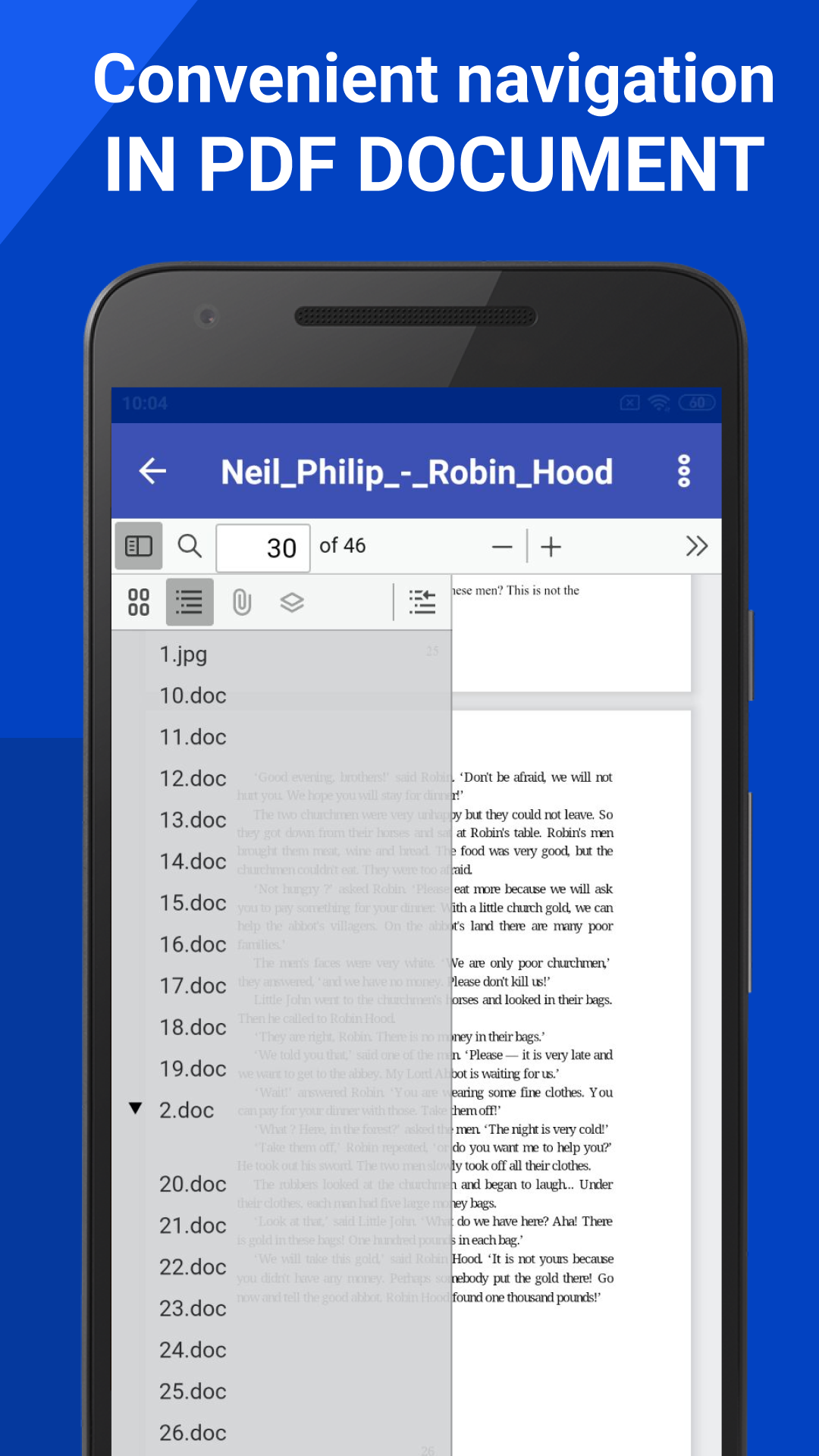 اسکرین شات 2 برنامه PDF Reader & Viewer